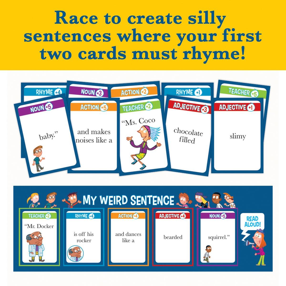 All Things Equal, Inc. THE OFFICIAL MY WEIRD SCHOOL GAME - MISS BERNARD IS A WILD CARD, Fun + Educational Game for Elementary School Kids, 2-4 Players, Ages 6-10 (+ Family) - Image 3
