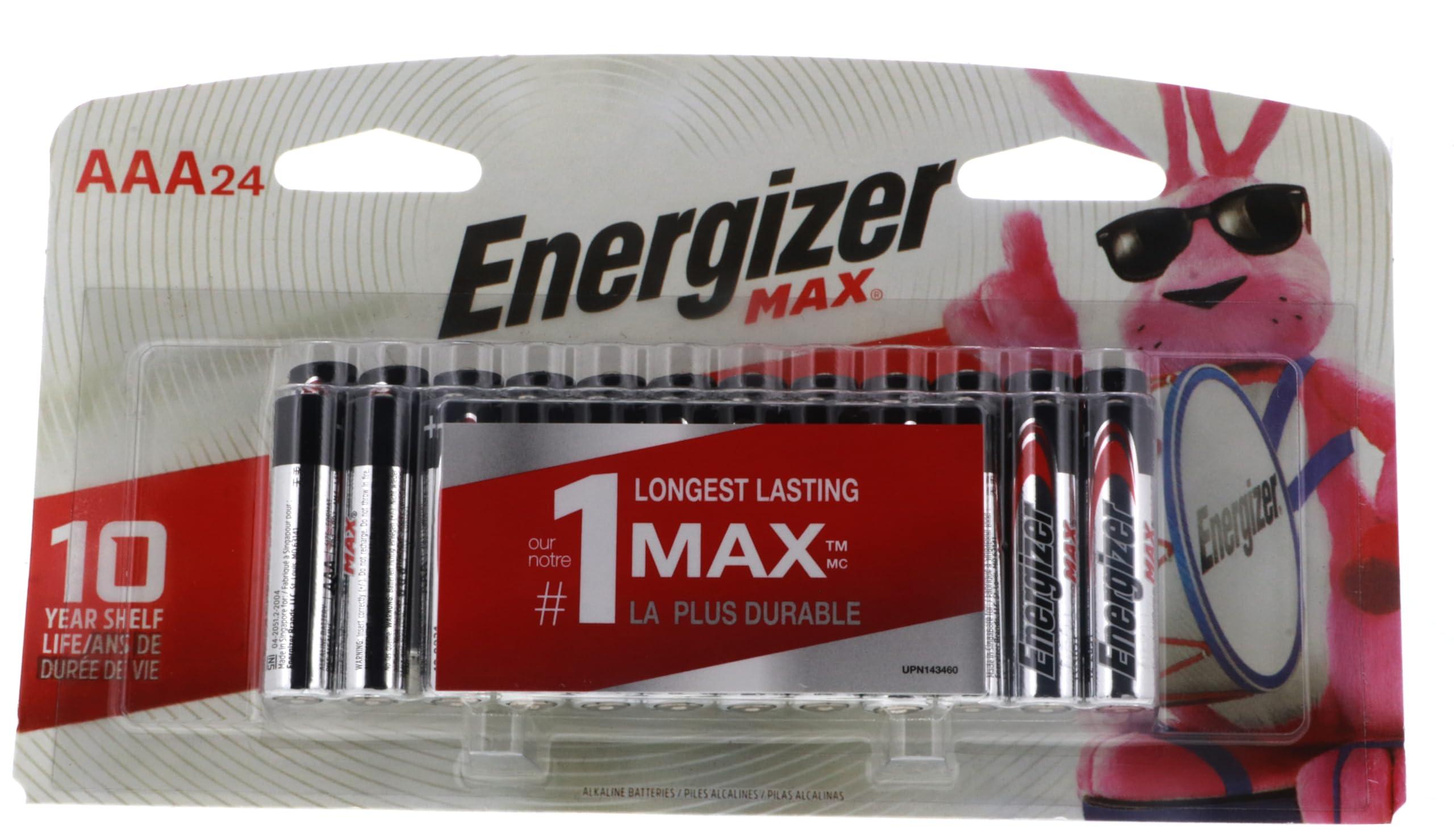 Energizer AAA Batteries (48 Count), Triple A Max Alkaline Battery - Image 3