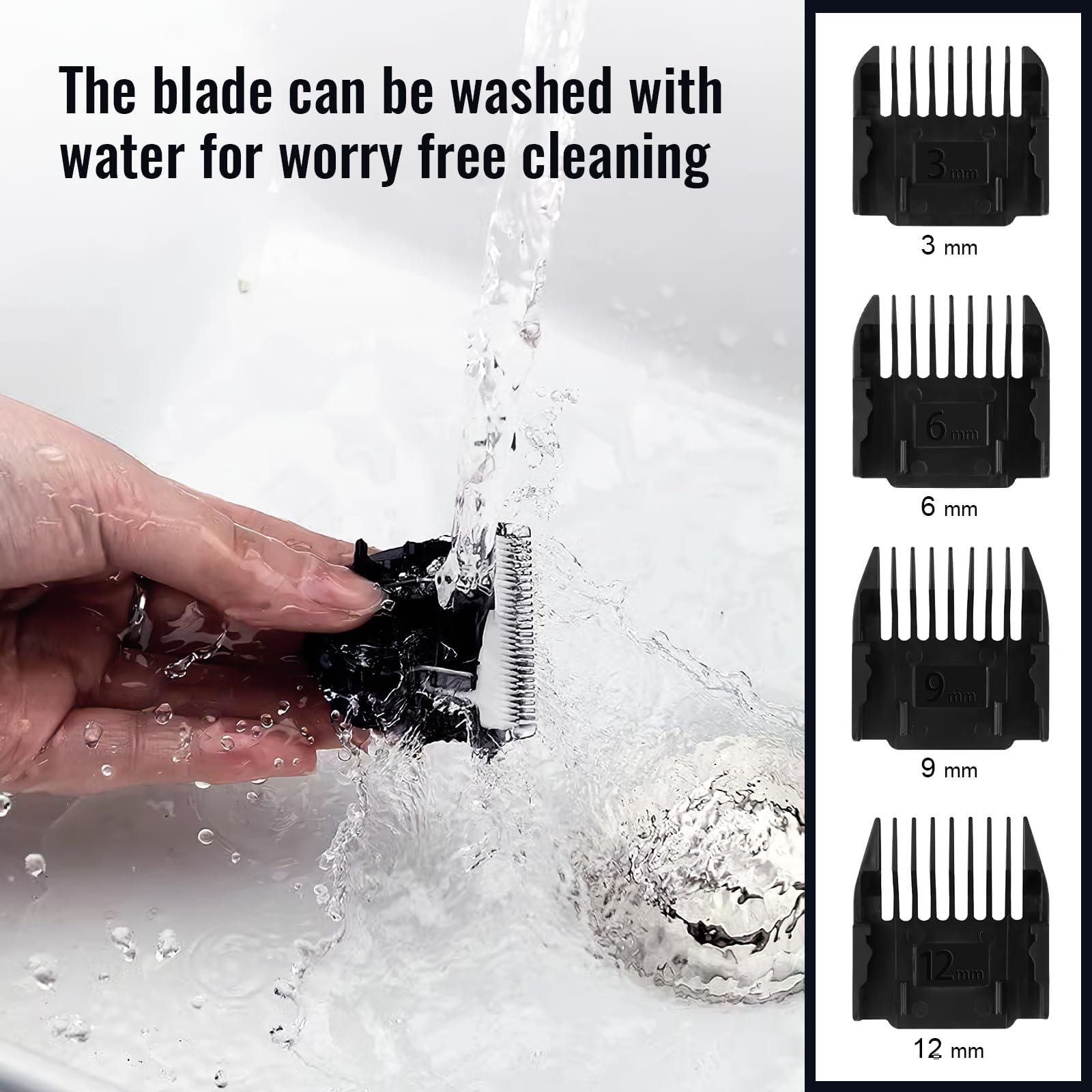 Hair Clipper Trimmer Set JVXYUIEH Beard Trimmer Men's Cordless Hair Clippers Suitable for Men, Women, and Children - Image 5