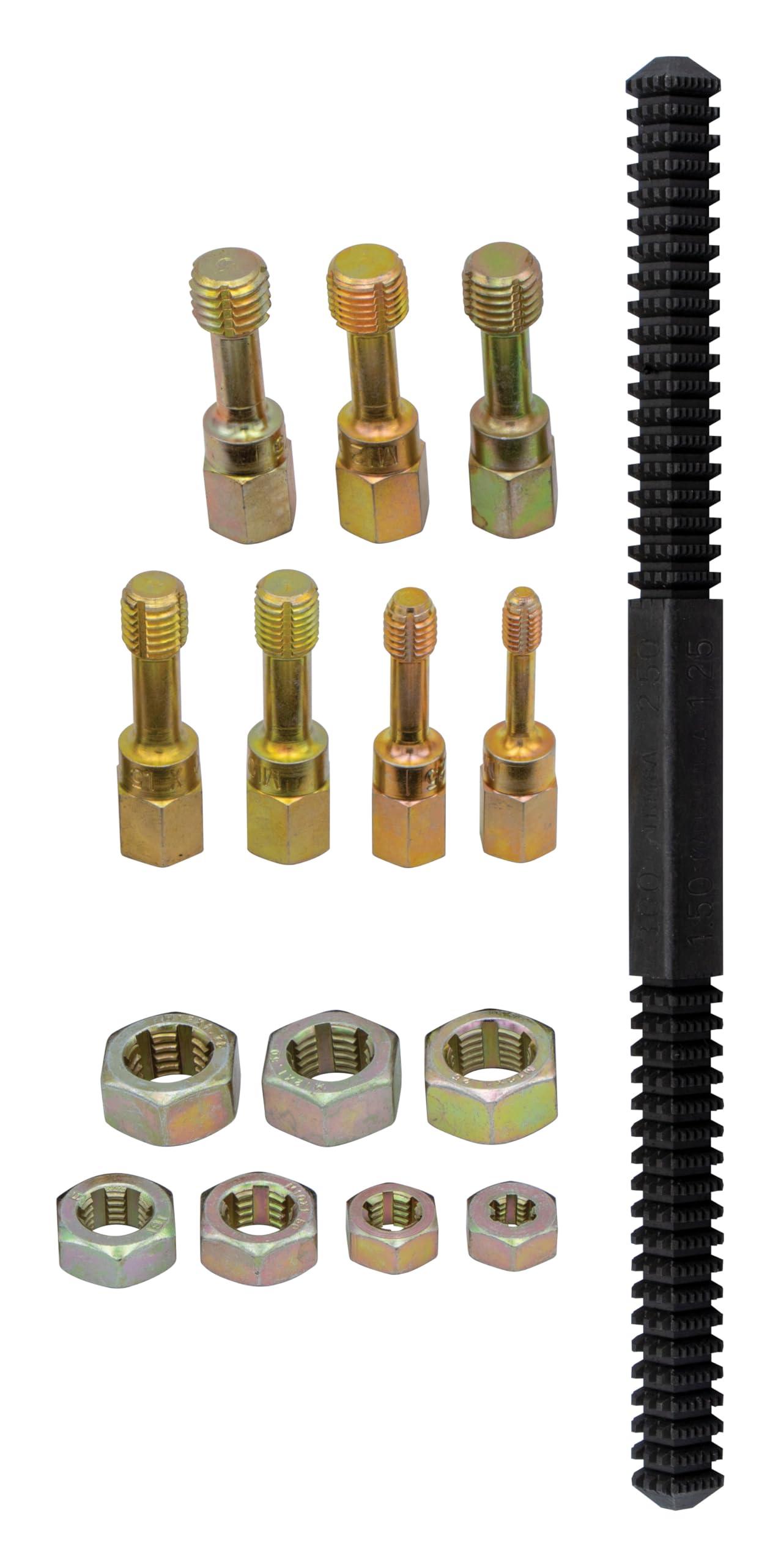 Lang Tools 2584 15-Piece Metric Thread Restorer Set, Black , Gray - Image 2