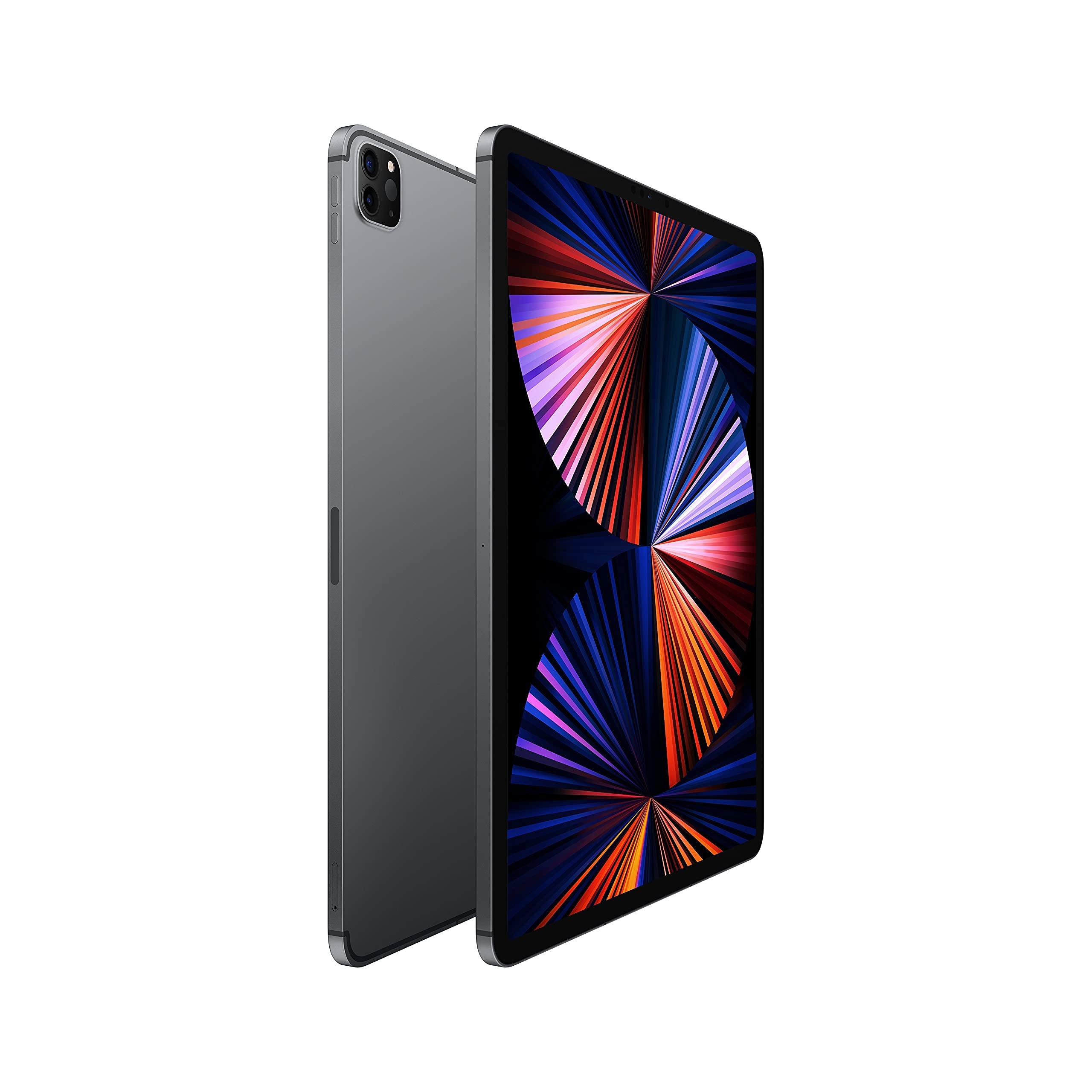 2021 Apple 12.9-inch iPad Pro (Wi‑Fi + Cellular, 128GB) - Space Gray (Renewed) - Image 2