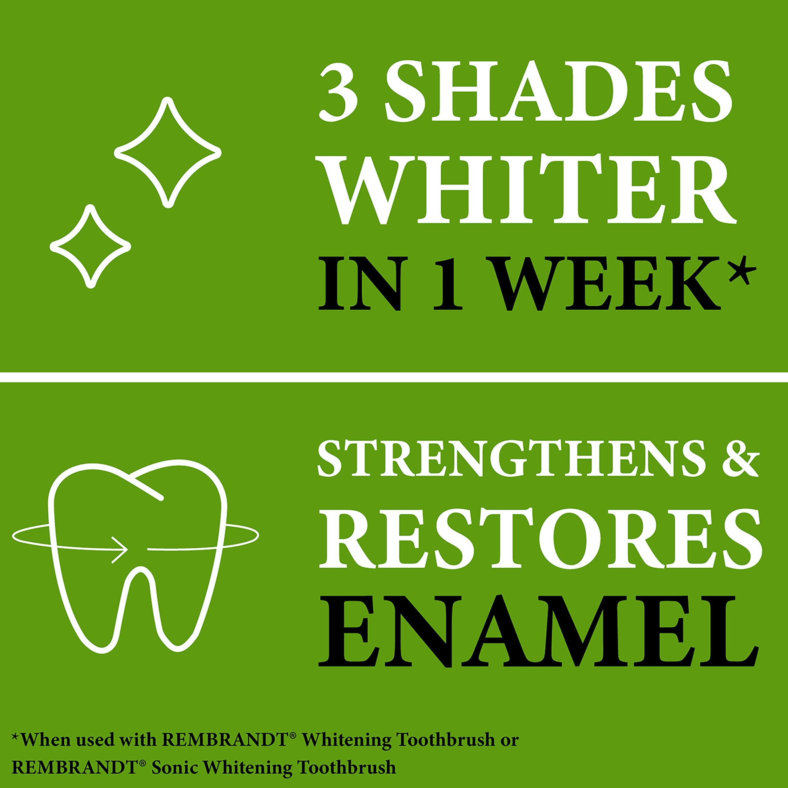 Rembrandt Deeply White + Peroxide Whitening Toothpaste, Peppermint Flavor, 3.5-Ounce (Pack of 2) (Packaging may Vary) - Image 6