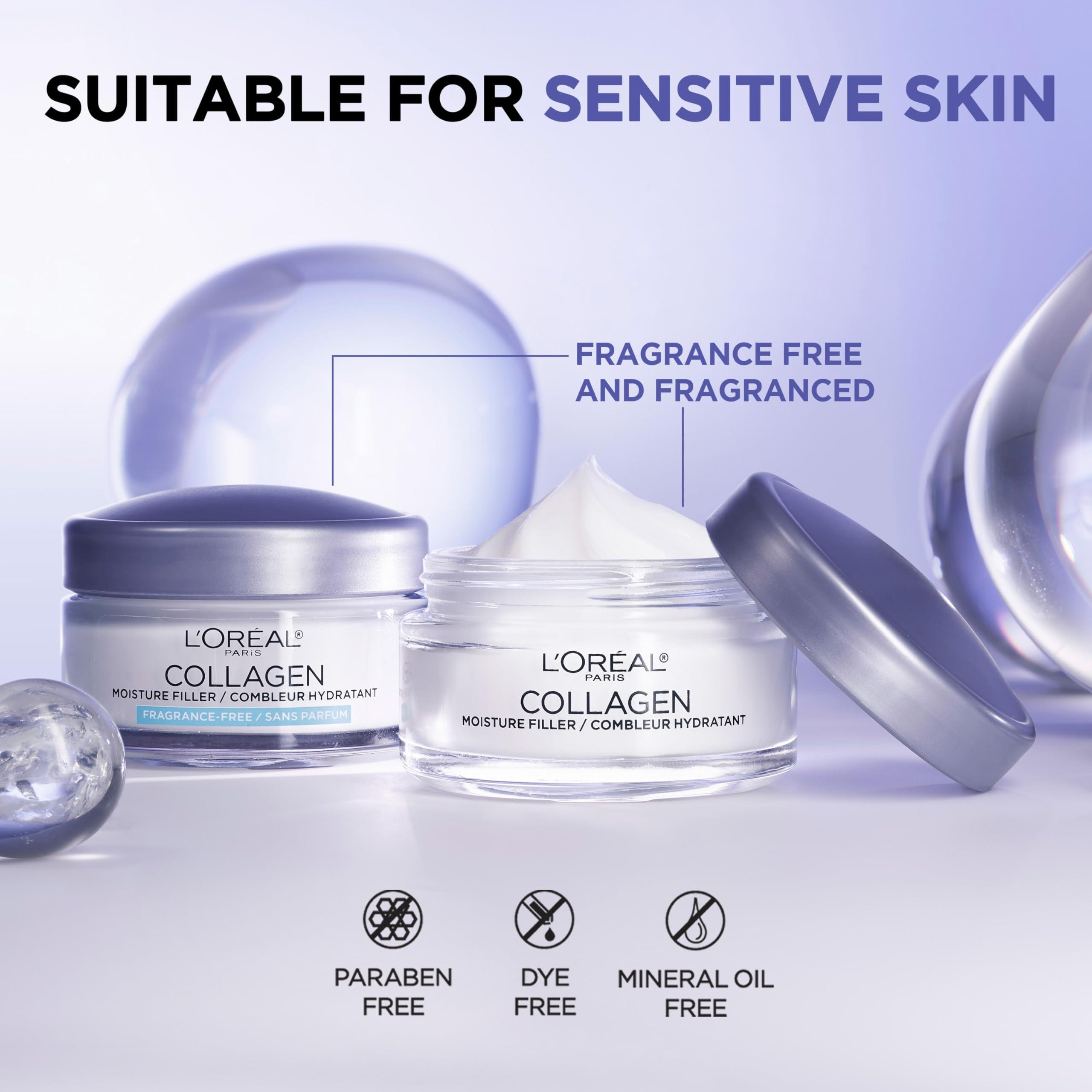 L’Oreal Paris Collagen Daily Face Moisturizer, Anti Aging Face Cream to Reduce Wrinkles and Provide Intense Hydration, 1.7 oz - Image 6