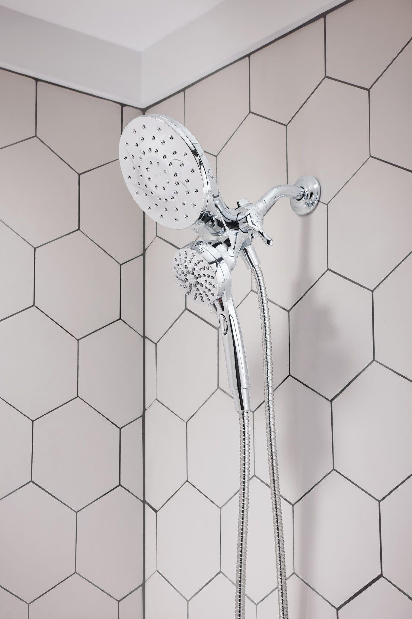 Moen Engage Chrome Magnetix 2-in-1 Combo Rain Showerhead with Detachable Handheld Shower Spray, Featuring Magnetic Docking System, 26009 - Image 11
