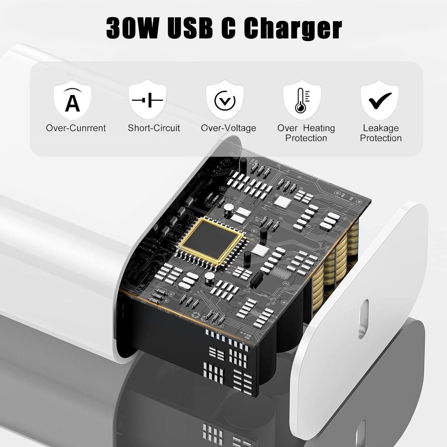 30W Fast USB C Charger for eero, eero 6, eero 6+, eero PoE 6, eero Pro 6, Pro 6+ and Pro 6E Mesh WiFi Router Charger Charging Cable Cord Type C - Image 4