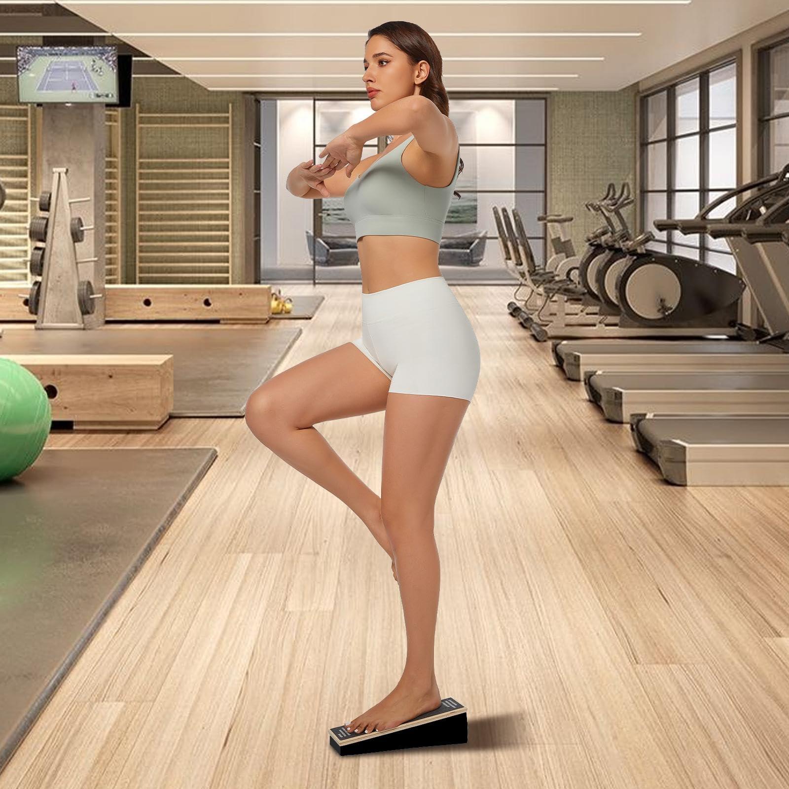 ARCHAEUS Athletic Balance Boards,Slant Board,Wobble Board,Balance Wedge for Condition Your Body and Prevent Injury - Image 8
