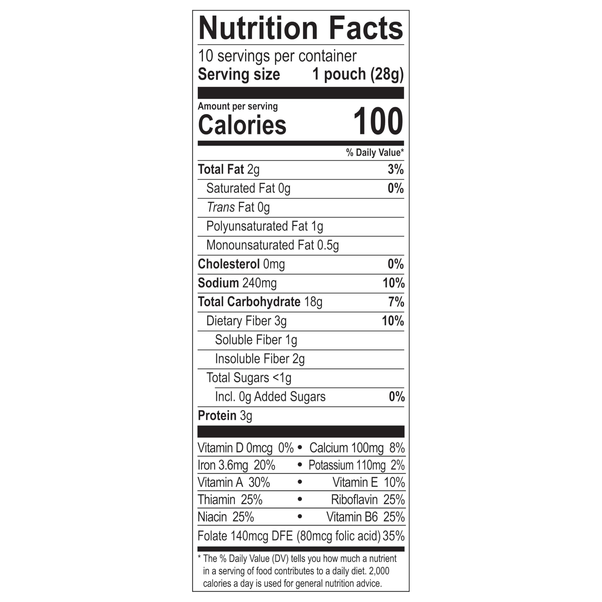 Better Oats 100 Calorie Apples and Cinnamon Oatmeal Packets, Instant Breakfast with Flax Seeds and Natural Apple-Cinnamon Flavor, Quick Cooking, Box of 10 Pouches (Pack of 6) - Image 2
