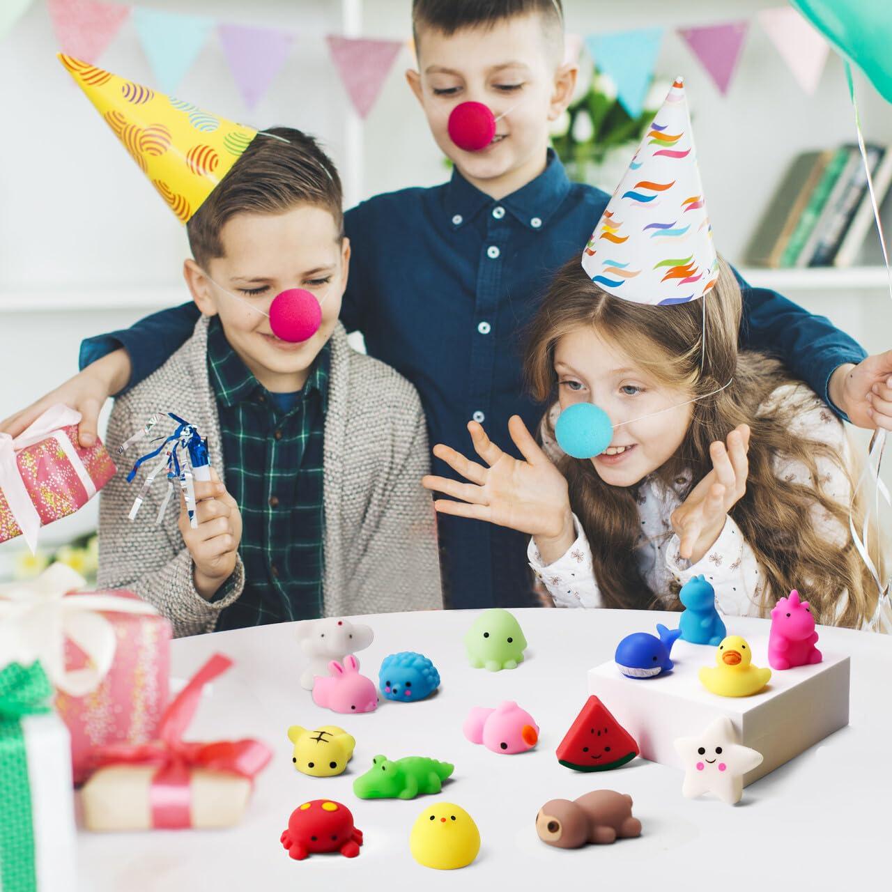 JOYIN Mochi Squishy Toys Set, Random 25 Pack Mini Squishy Mochi, Party Favors for Kids, Kawaii Stress Relief Toys, Basket Stuffers, Goodie Bags Fillers, Birthday Gifts, Classroom Prizes - Image 8