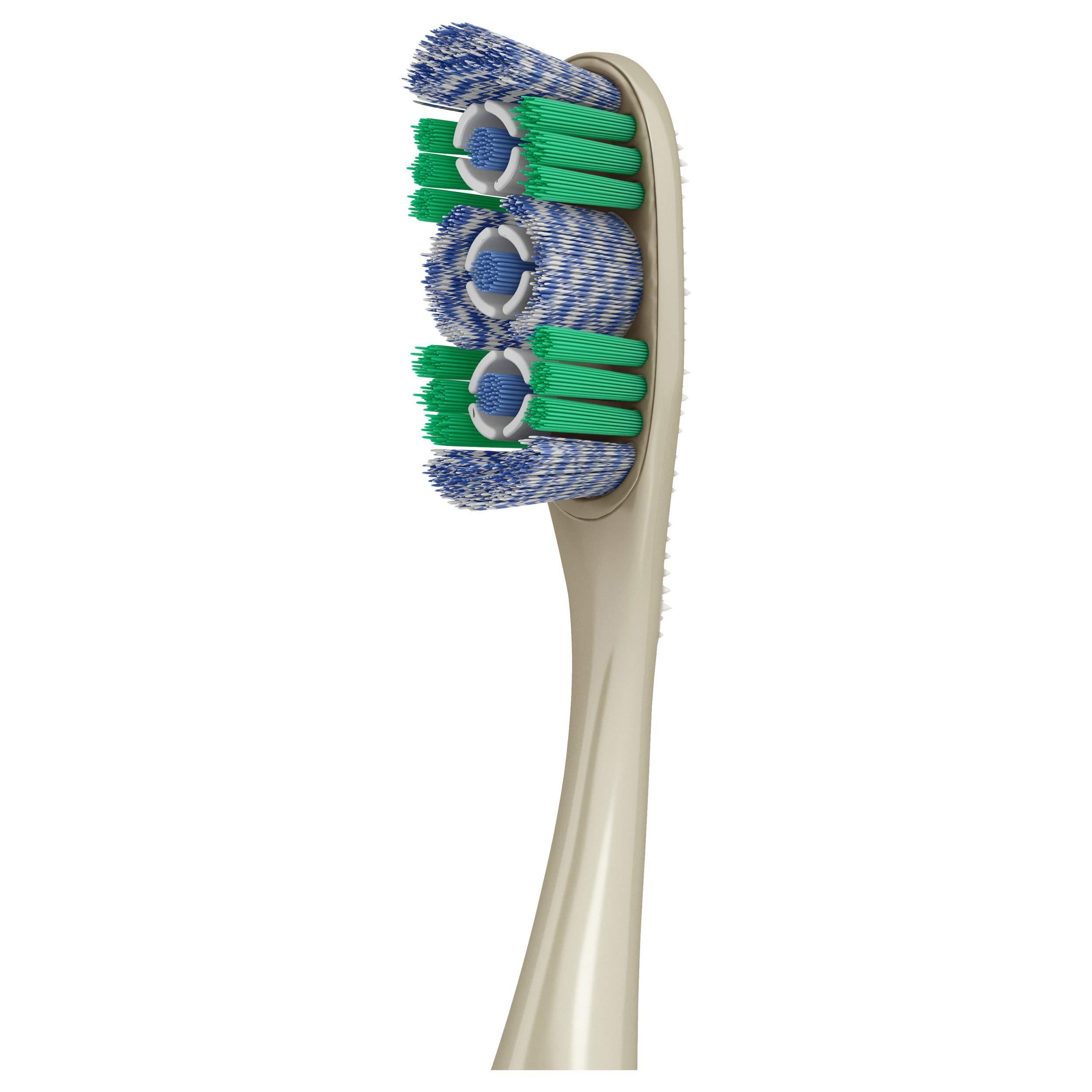 Colgate 360 Optic White Whitening Toothbrush, Adult Soft Toothbrush with Whitening Cups, Helps Whiten Teeth and Removes Odor Causing Bacteria, 4 Pack - Image 10