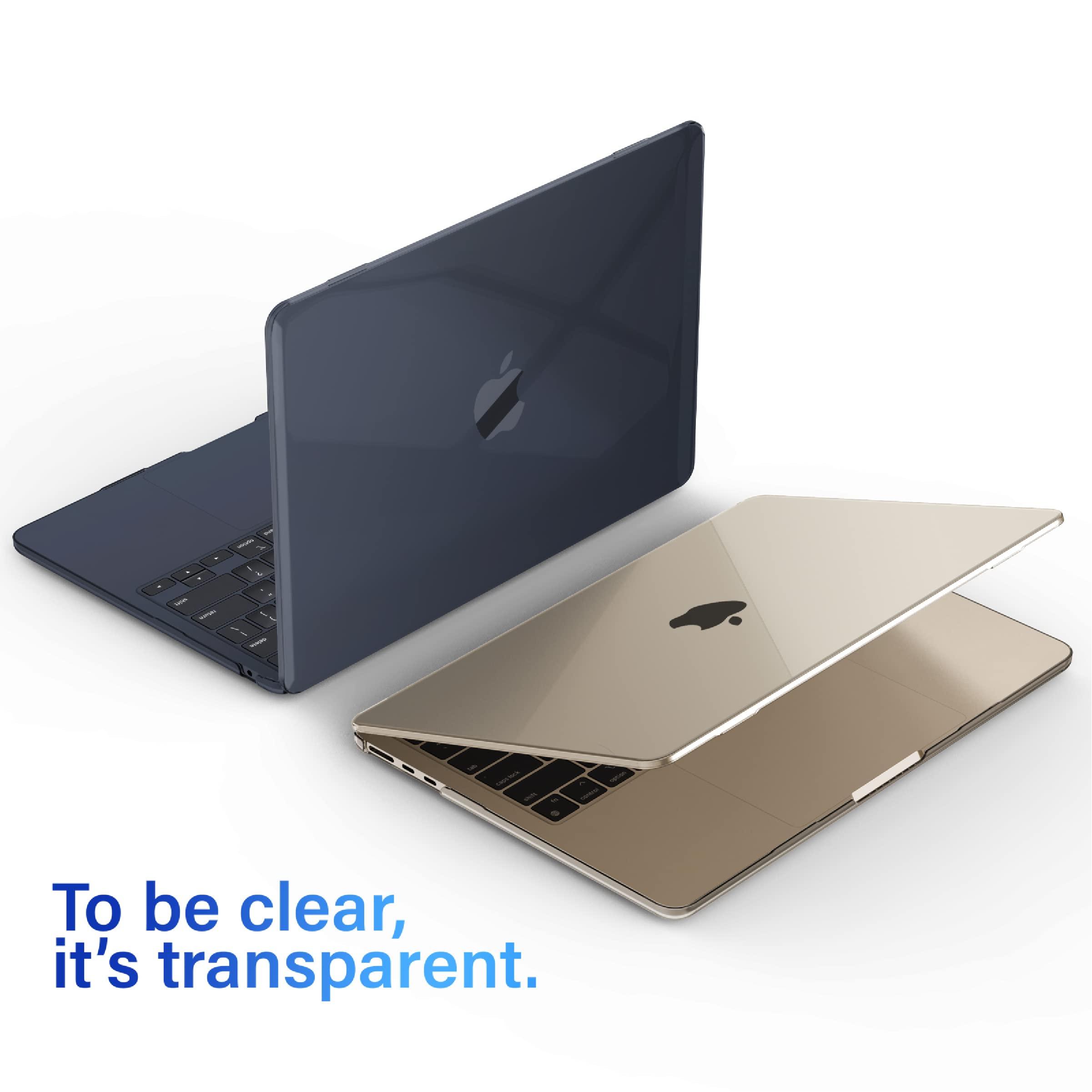 IBENZER Compatible with 2025 2024 2023 2022 MacBook Air 13 inch Case M4 A3240 M3 A3113 M2 A2681, Hardshell Case & KeyboardCover & ScreenFilm & Type-C for Mac Air 13.6, Crystal Clear, AT13-KK-CYCL+2TC - Image 8