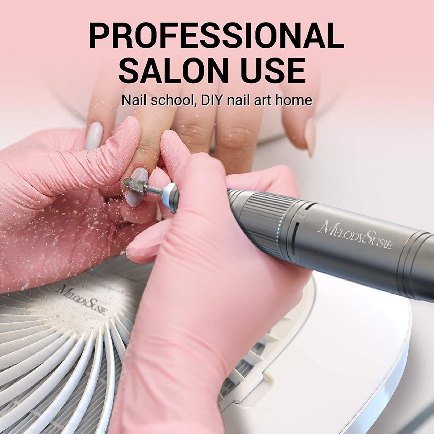 MelodySusie Nail Dust Collector with Reusable Filter, Powerful Vacuum Fan, Low Noise, Nail Salon - Image 2