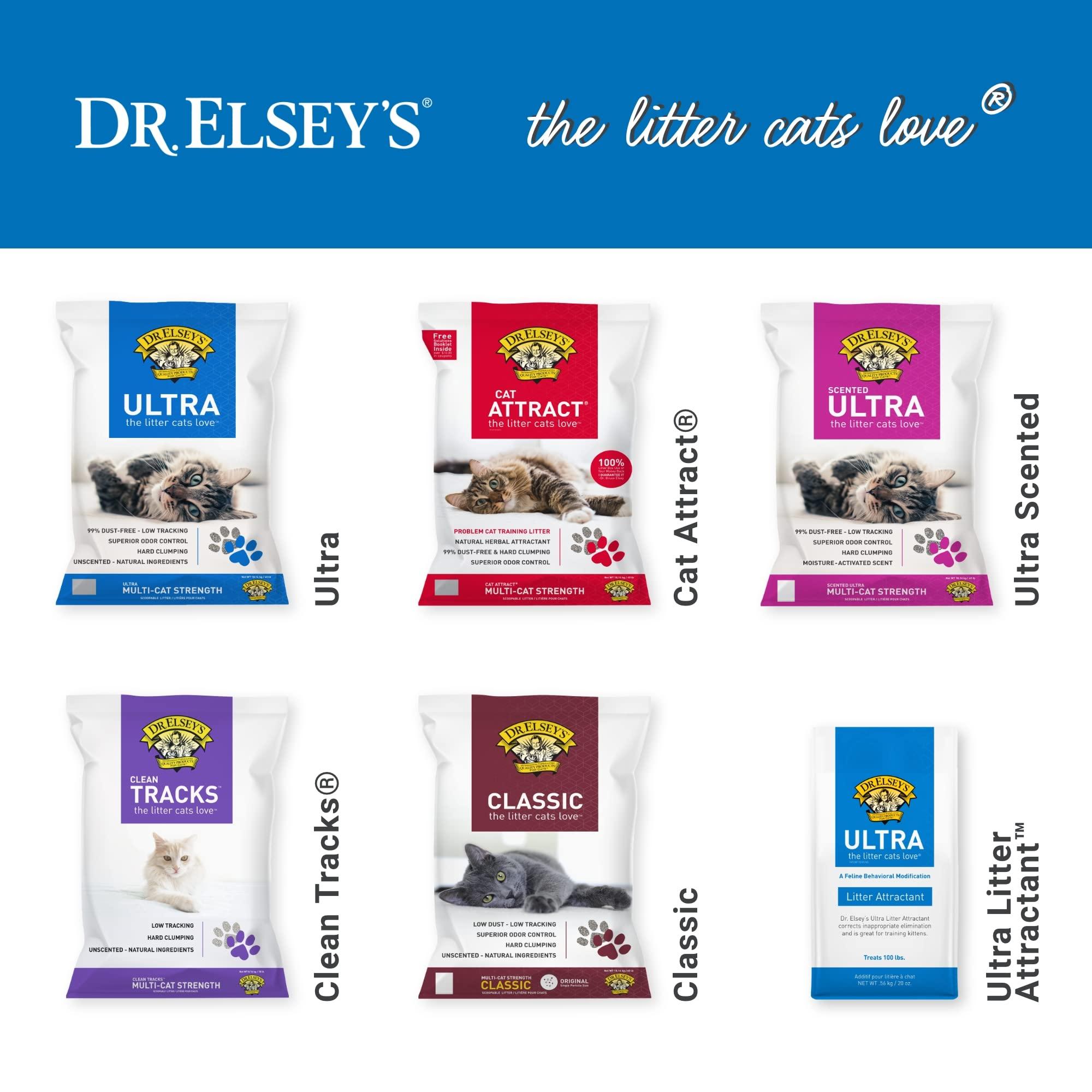 Dr. Elsey's Ultra UnScented Clumping Clay Cat Litter 40 lb. Bag - Image 8