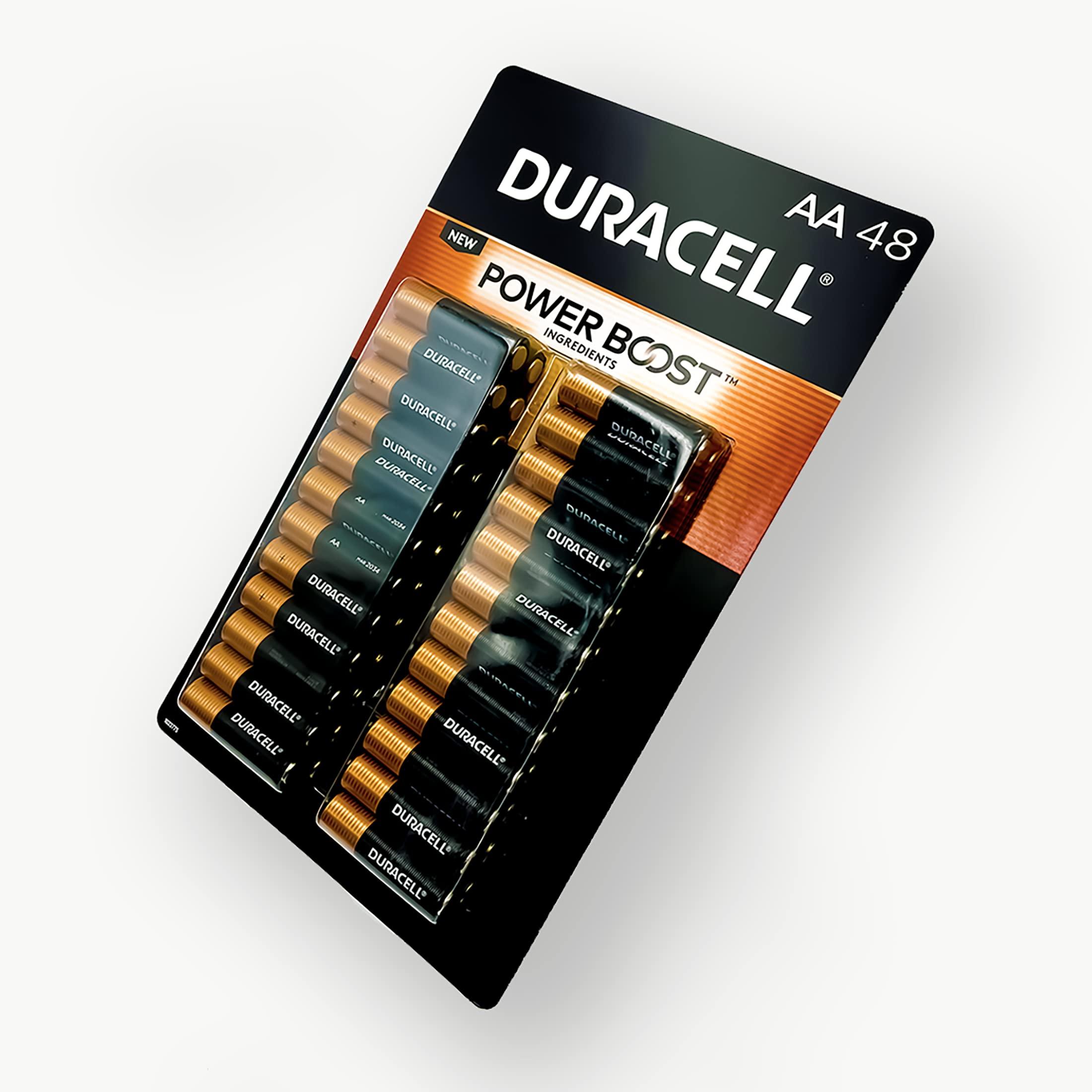 Duracell Coppertop Alkaline-Manganese Dioxide AA Battery, 1.5V, (Pack of 48) - Image 4
