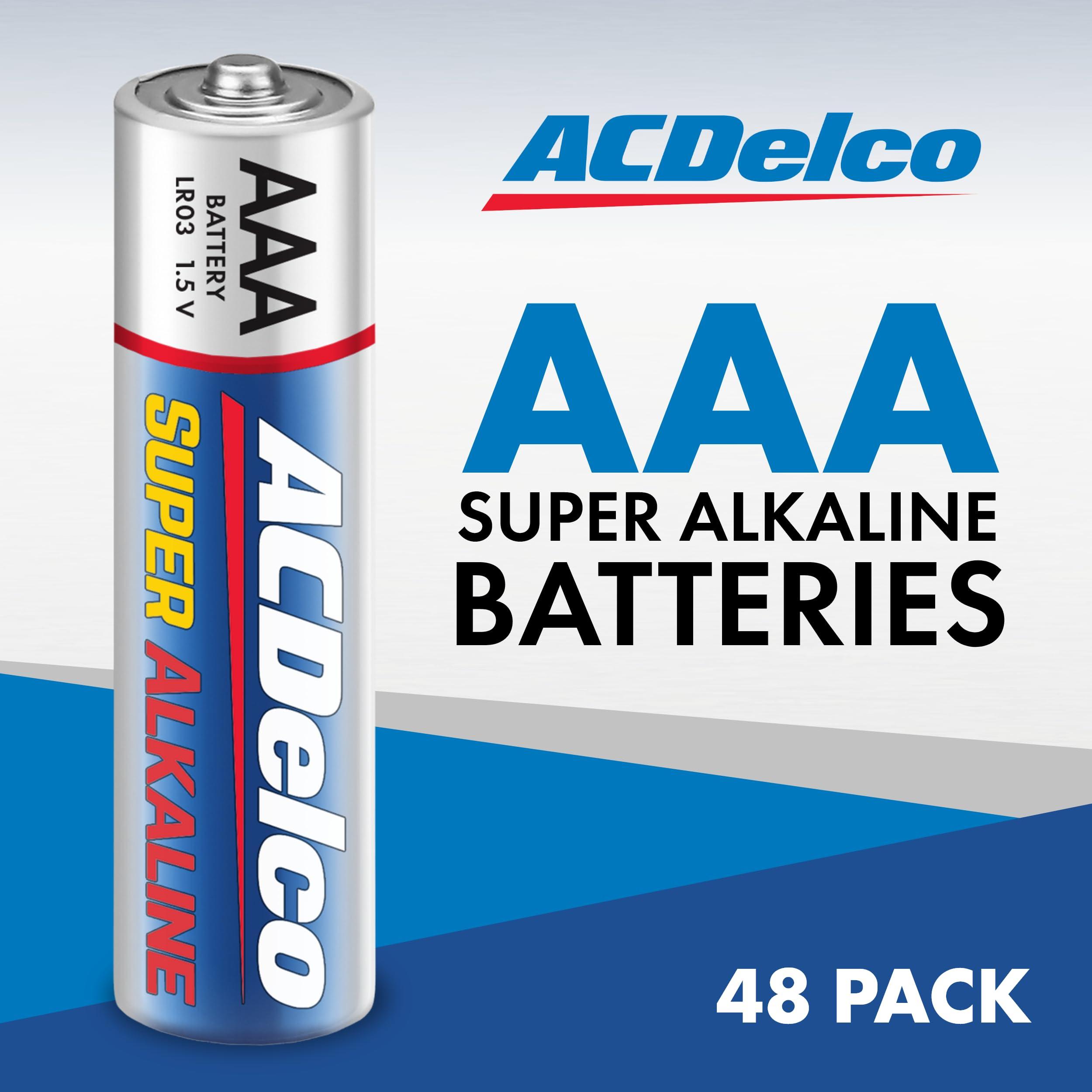 ACDelco 48-Count Triple AAA Batteries, Maximum Power Super Alkaline Battery, 10-Year Shelf Life - Image 2