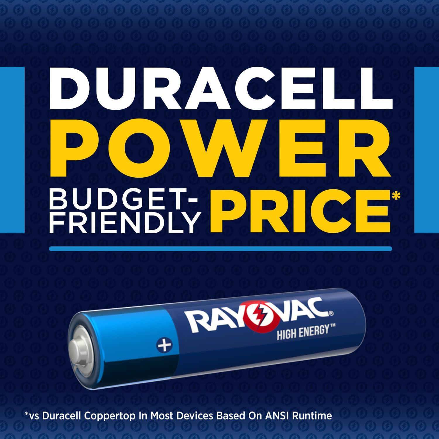 Rayovac AAA Batteries, Alkaline Triple A Batteries (60 Battery Count) - Image 2
