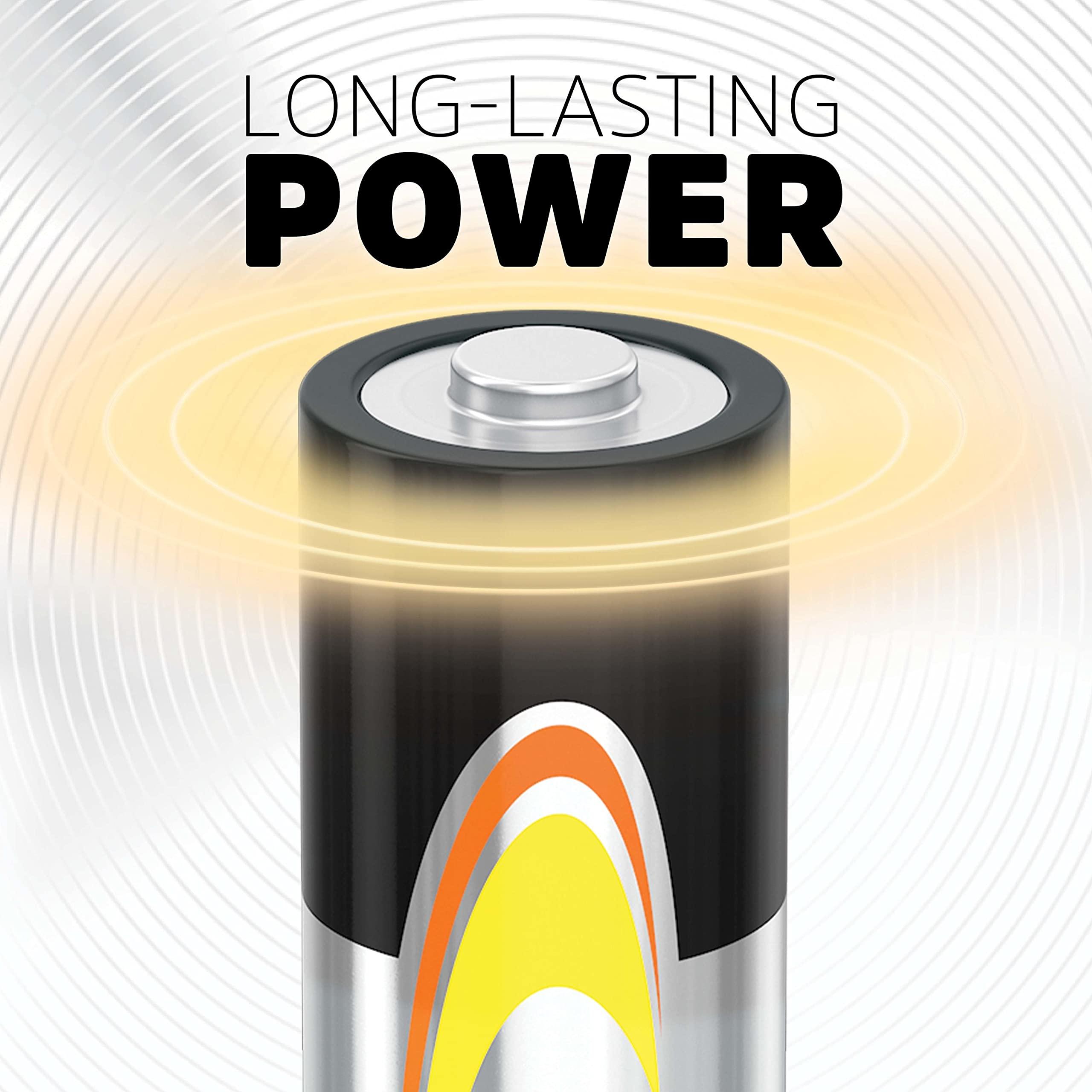 Energizer AA Batteries Alkaline Power, 32 Count Alkaline Double A Battery Pack - Image 2