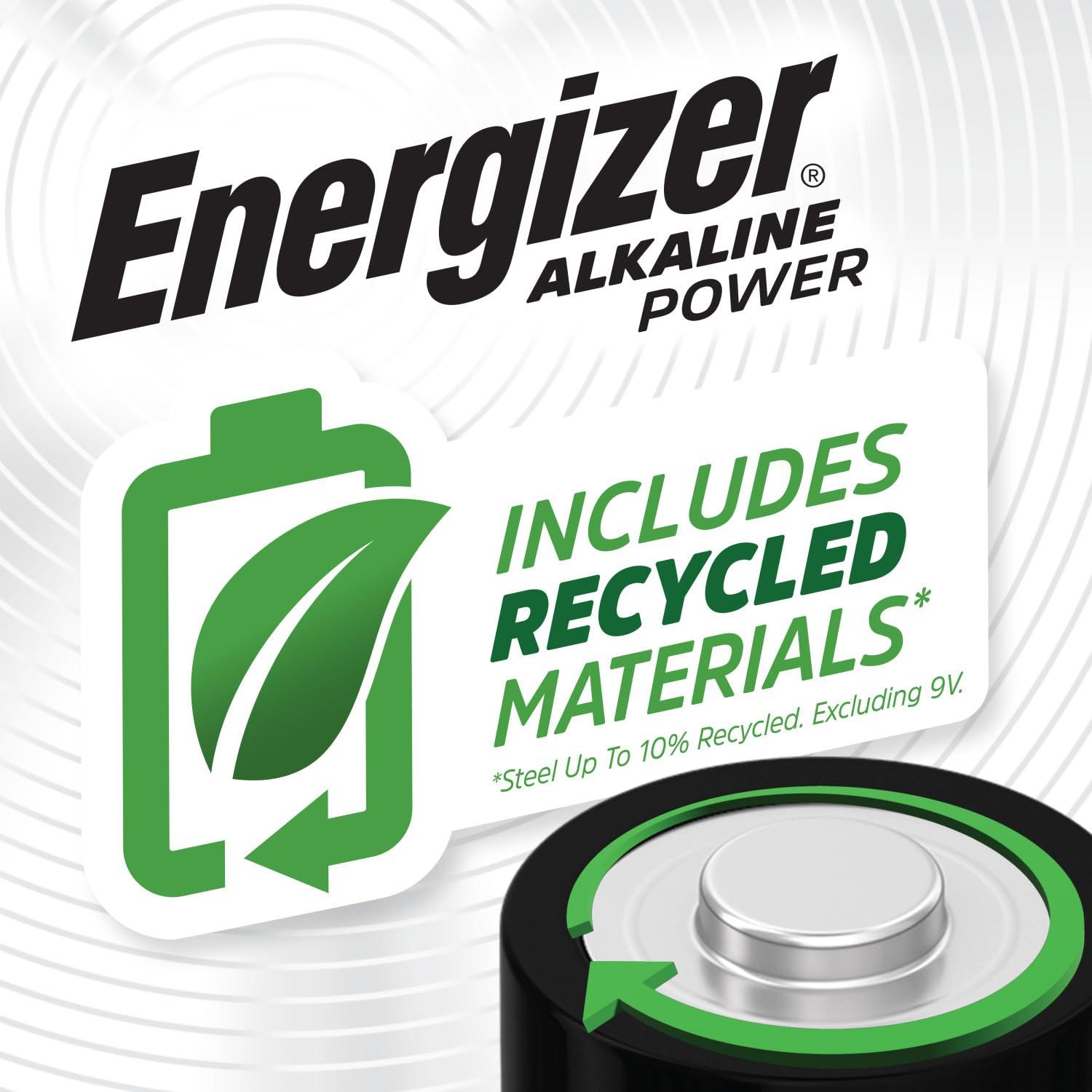Energizer Alkaline Power C Batteries (12 Pack), Long-Lasting Alkaline C Cell Batteries - Image 3