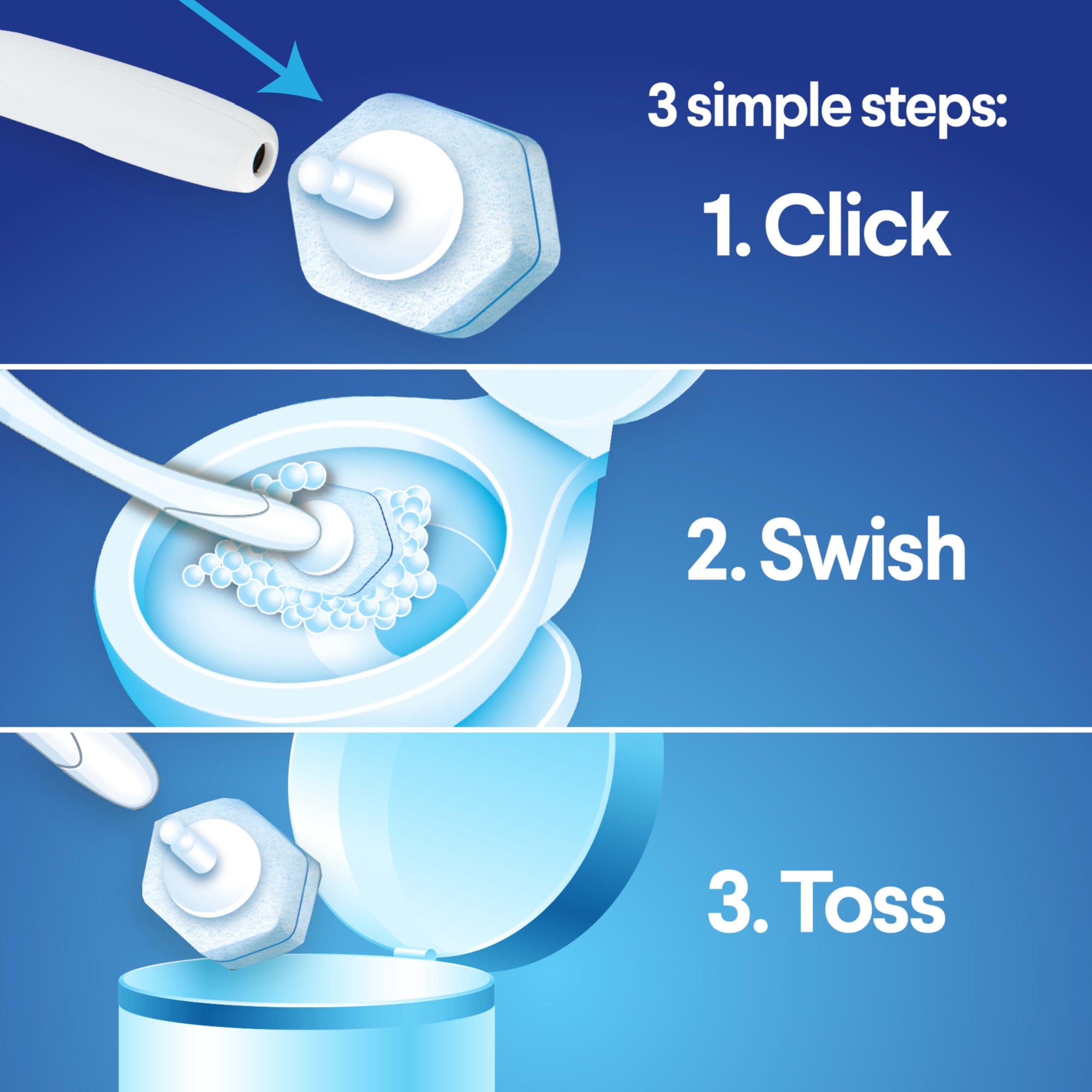Clorox Toilet Wand Toilet Cleaning Kit, ToiletWand, Caddy and 6 Refills (Pack May Vary) - Image 4