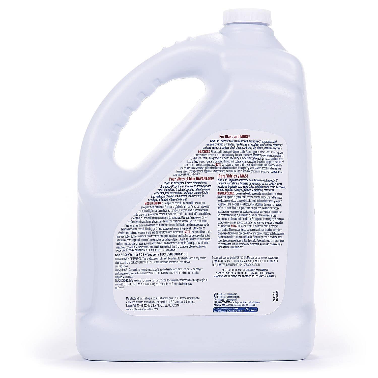 Windex Unscented Glass 1 gallon - Image 2