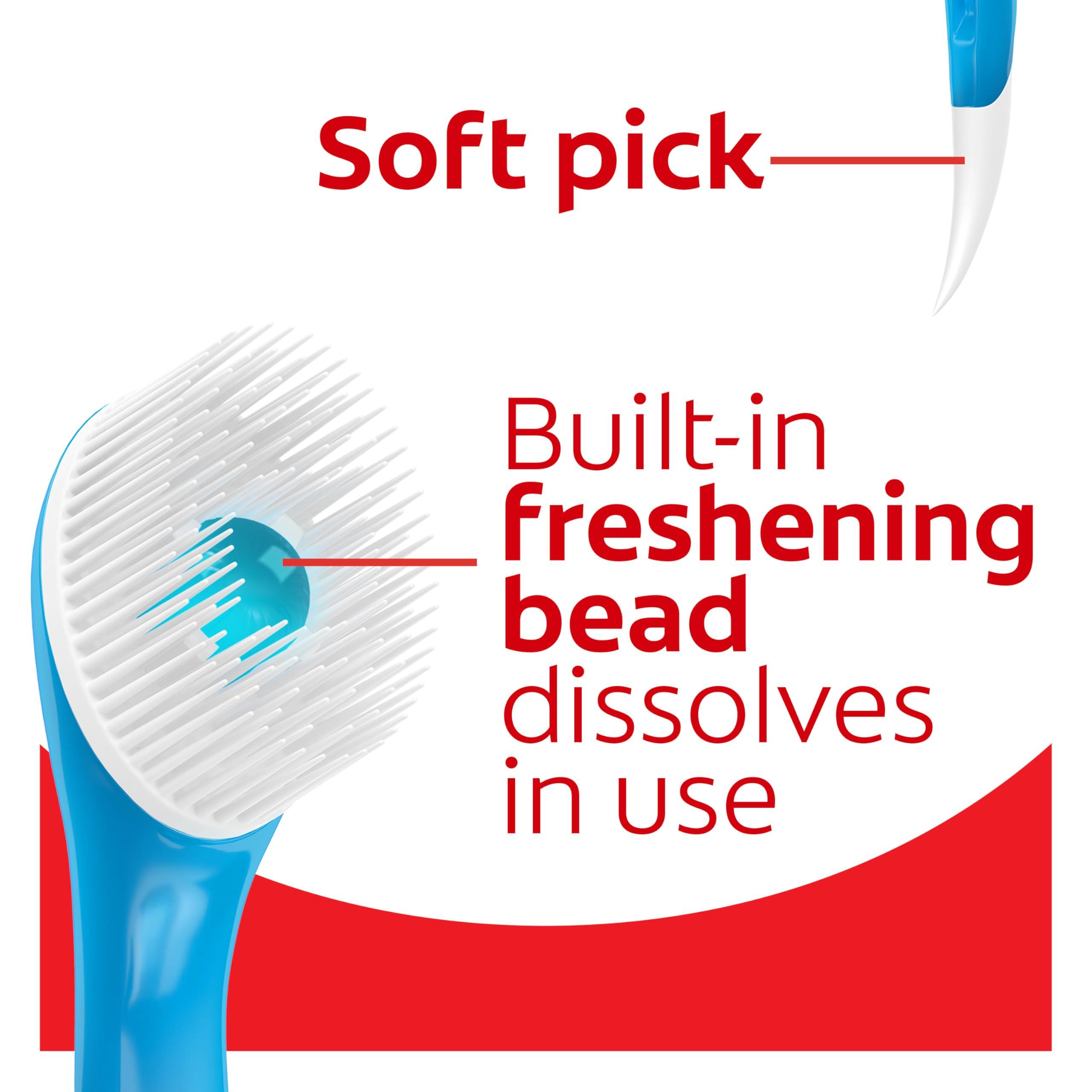 Colgate Max Fresh Wisp Disposable Mini Travel Toothbrushes, Peppermint, 24 Count (Pack of 4) - Image 4