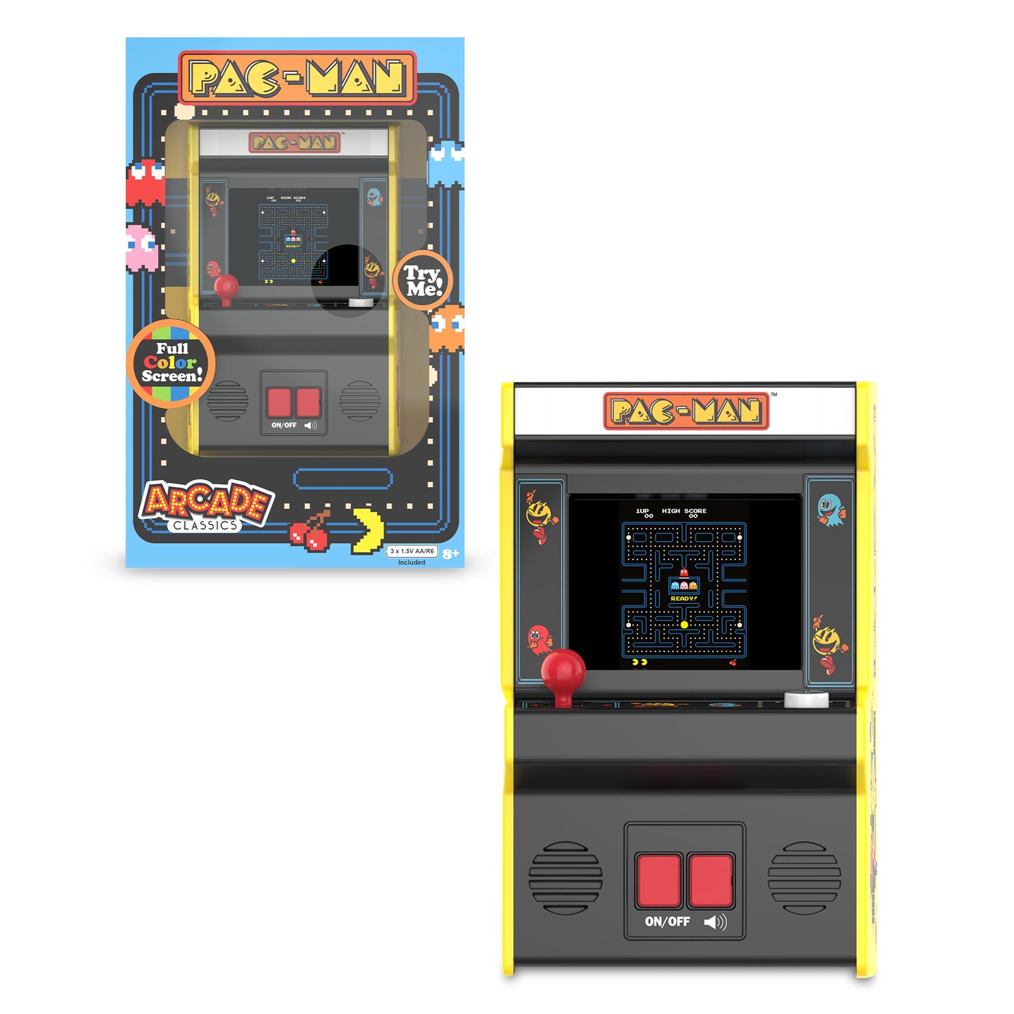Arcade Classics Pac-Man - Retro Mini Arcade Game, Full Color Screen, Classic Handheld Electronic Game Console, 90s Toy, Great Gift for Kids 8+ - Image 7