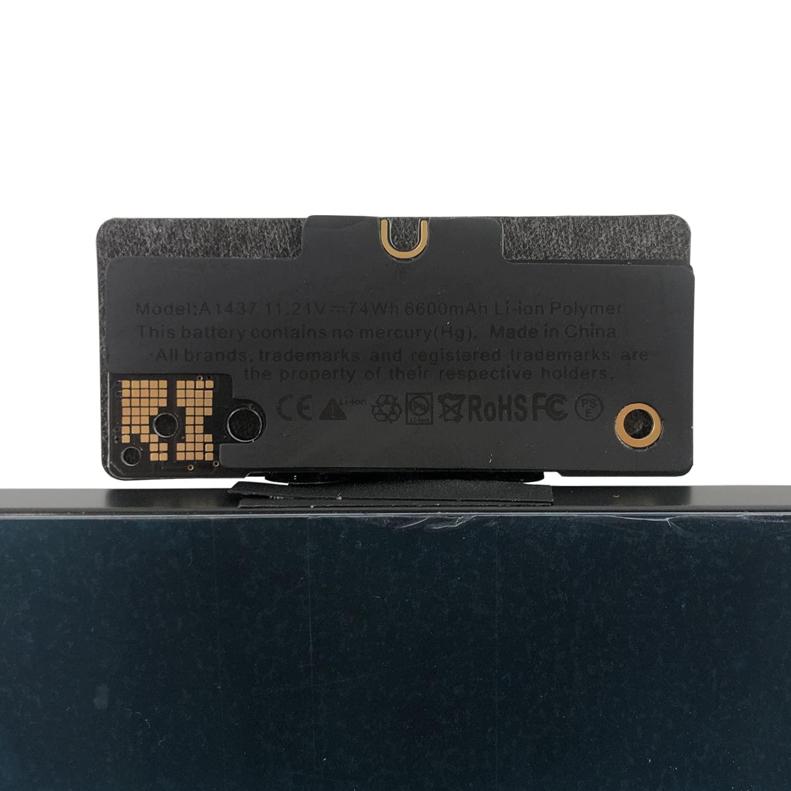 Anepoch A1437 Laptop Battery Replacement for MacBook Pro Retina 13" A1425 Late 2012 & Early 2013 Fits MD101 MD102 MD212 MD213 ME662 6600mAh 11.21V 74Wh - Image 5