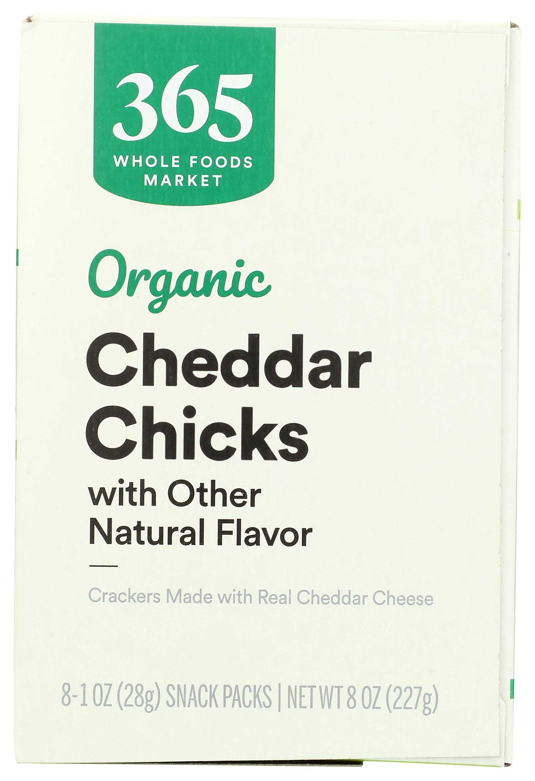 365 by Whole Foods Market, Organic Cheddar Chicks Crackers, 8 Pack - Image 5