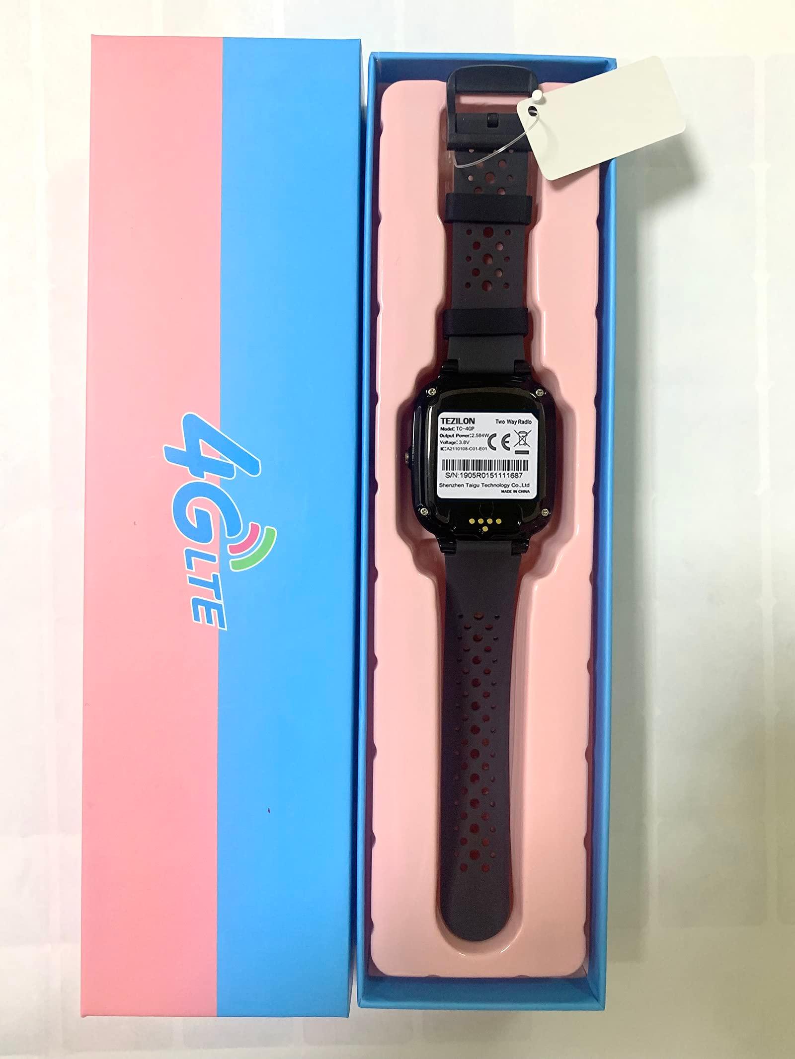 Kids Elderly 4G GPS Smart Watch Global Version Waterproof Real-Time Tracking Phone Video Call and Text SOS Emergency Alarm Voice Message Camera Geo-Fence Pedometer Anti-Lost GPS Tracker Birthday - Image 7