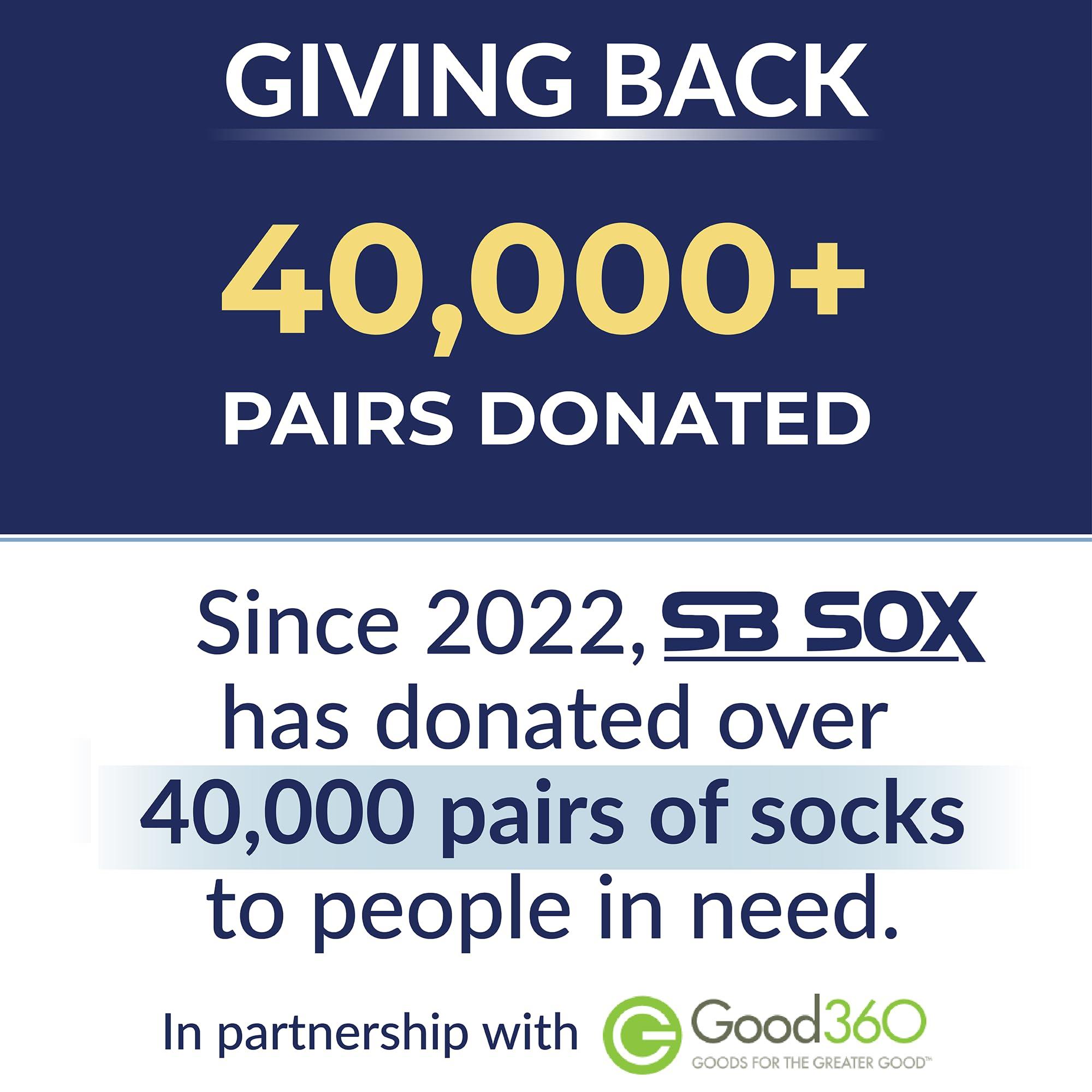 SB SOX Compression Socks for Men & Women (20-30 mmHg) - Best Support Stockings for Travel, Medical, and Sports - Perfect for Everyday Wear - Image 6