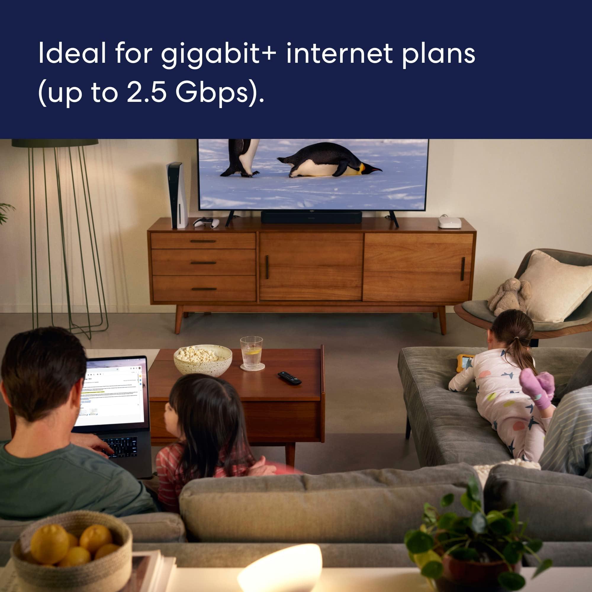 Amazon eero Pro 6E mesh wifi system with 1 month free eero for Business (auto-renews annually) - Coverage up to 4,000 sq. ft., Connect 100+ devices, 2-pack - Image 2