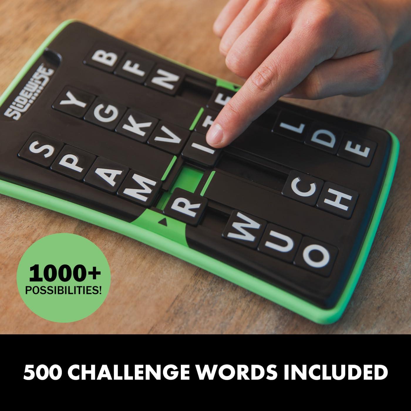 Educational Insights Slidewise - Word Game for Kids, Teens & Adults, Handheld Brain Teaser Challenge, Letter Slide Puzzles, Portable Travel Toys, Easter Basket Stuffers & Gifts for Ages 8+ - Image 5