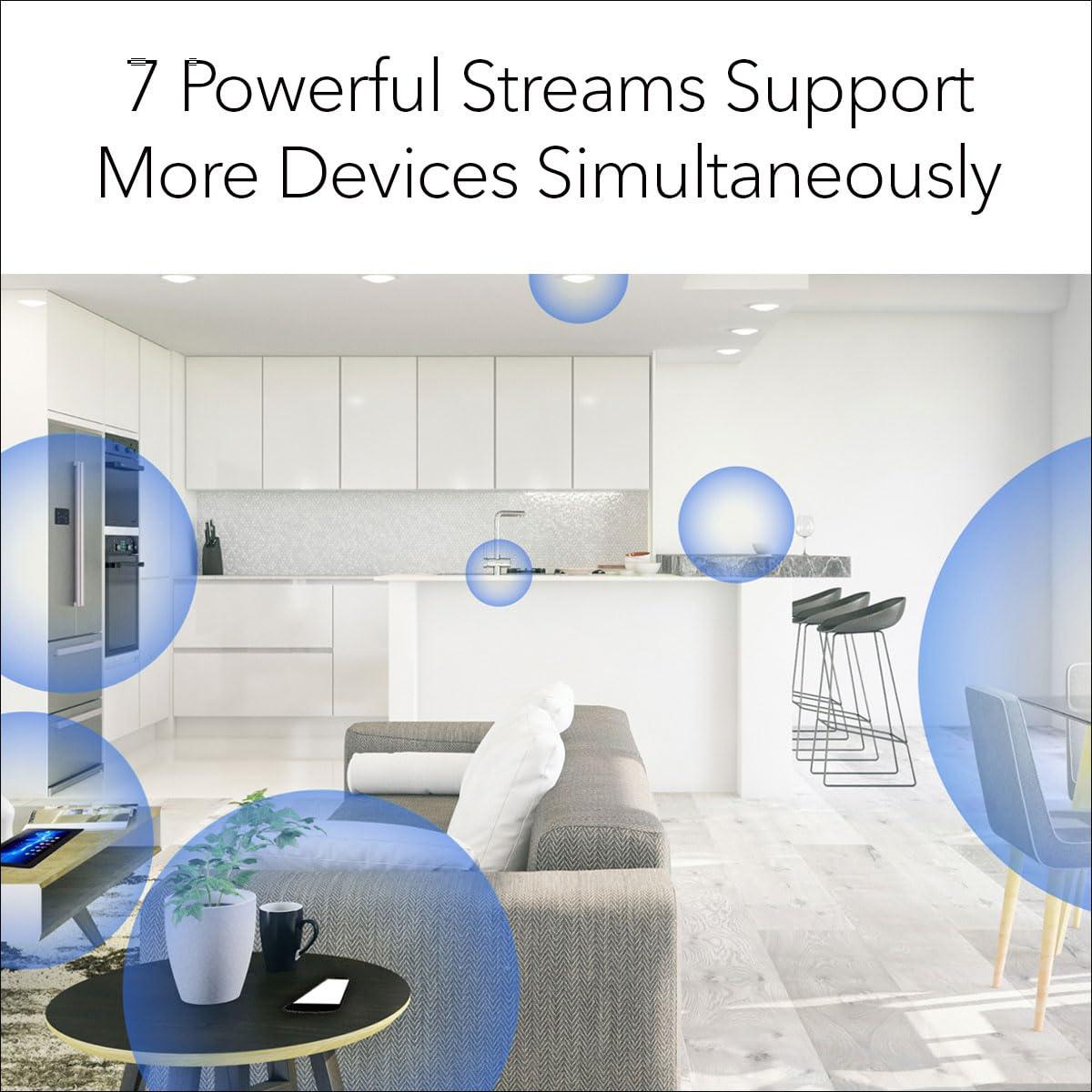 NETGEAR Nighthawk Advanced Whole Home Mesh WiFi 6 System (MK63S) with Free Armor Security – AX1800 Router with 2 Satellite Extenders, Coverage up to 4,500 sq. ft. and 25+ devices - Image 5