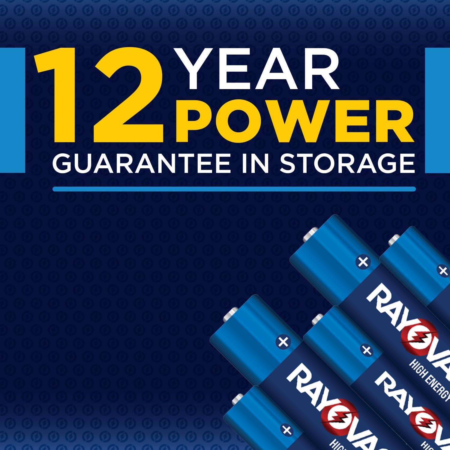 Rayovac AAA Batteries, Alkaline Triple A Batteries (60 Battery Count) - Image 4