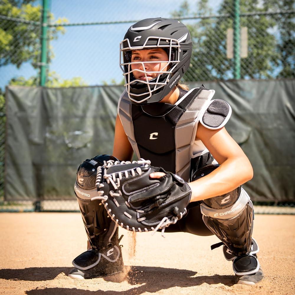 CHAMPRO Optimus Pro Fastpitch Catcher's Kit - Image 8