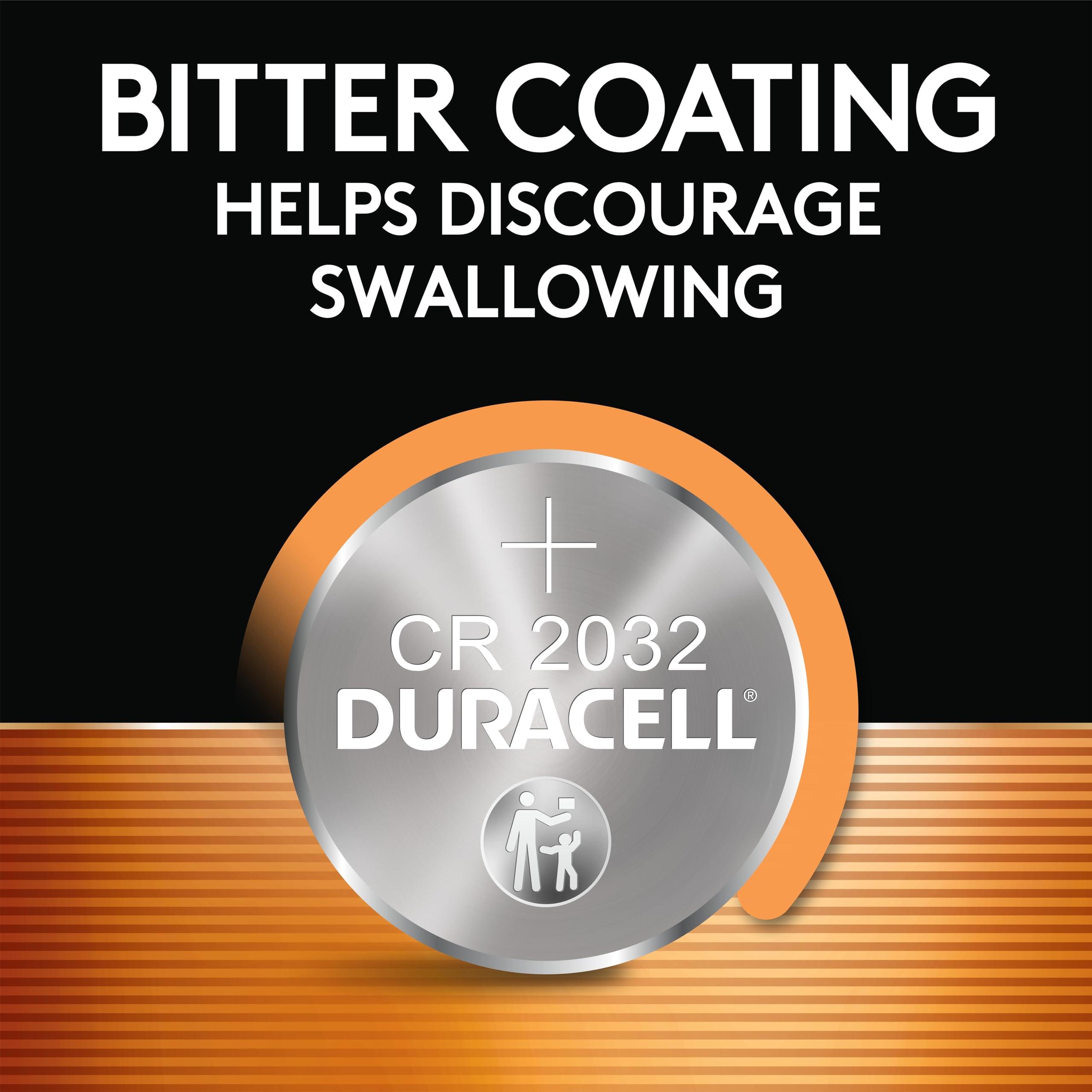 Duracell CR2025 3V Lithium Battery, Child Safety Features, 2 Count Pack, Lithium Coin Battery for Key Fob, Car Remote, Glucose Monitor, CR Lithium 3 Volt Cell - Image 3