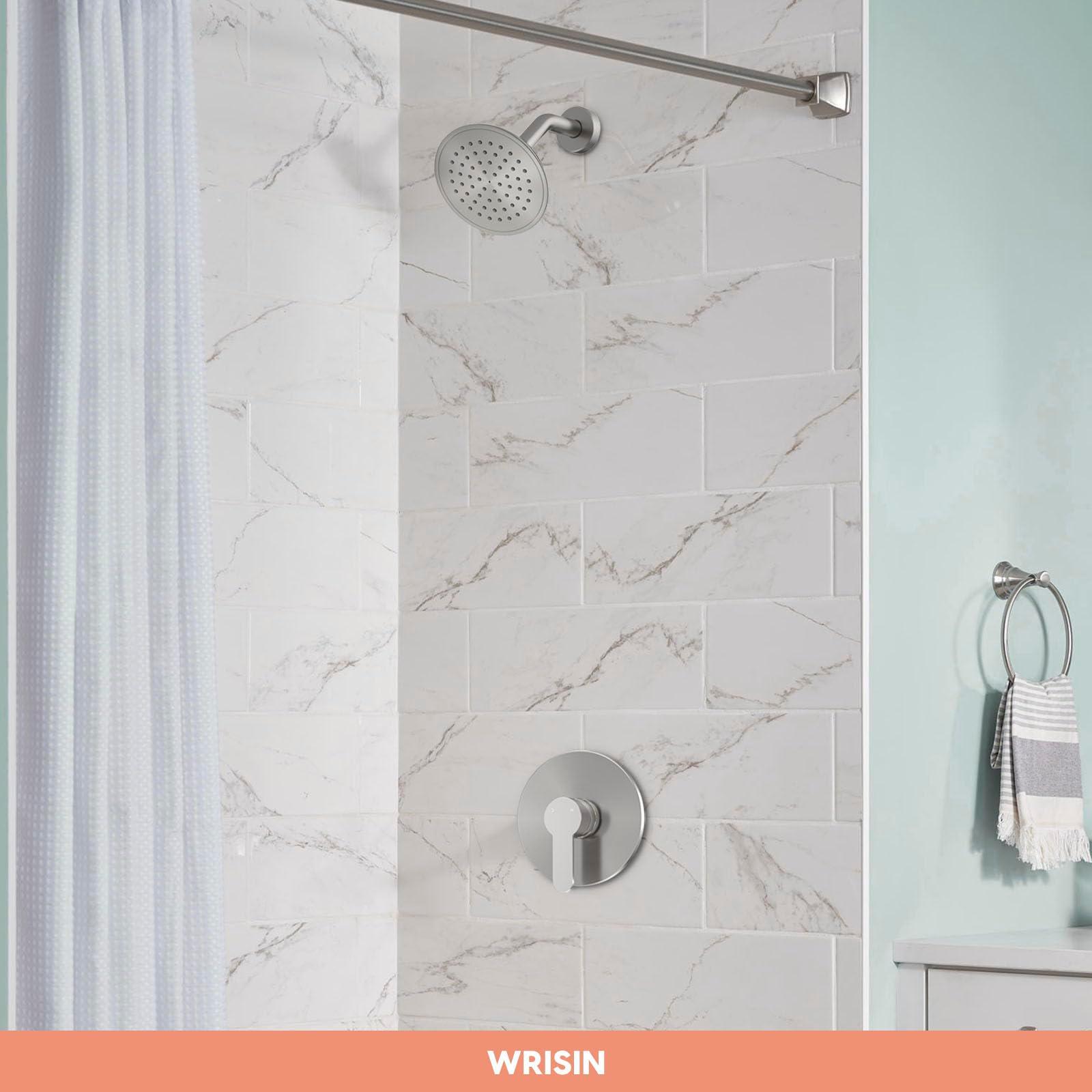 WRISIN Shower Faucet Set Brushed Nickel, Shower Valve Kit with 6 Inch Showerhead - Image 2