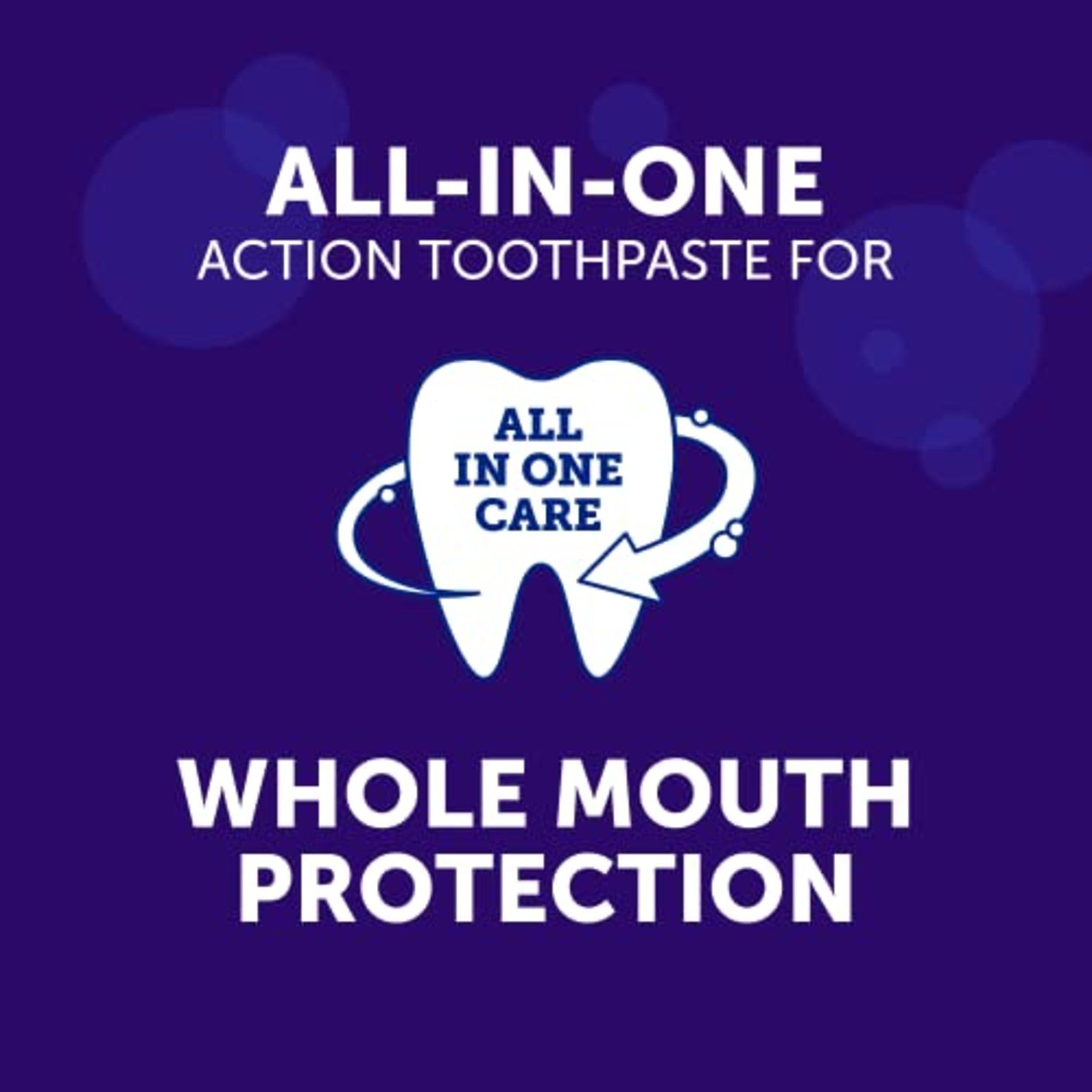 ARM & HAMMER Complete Care Toothpaste, Teeth Whitening Toothpaste, Fluoride, Whole Mouth Protection, Fresh Mint Flavor, 6.0 oz (Pack of 4) - Image 5