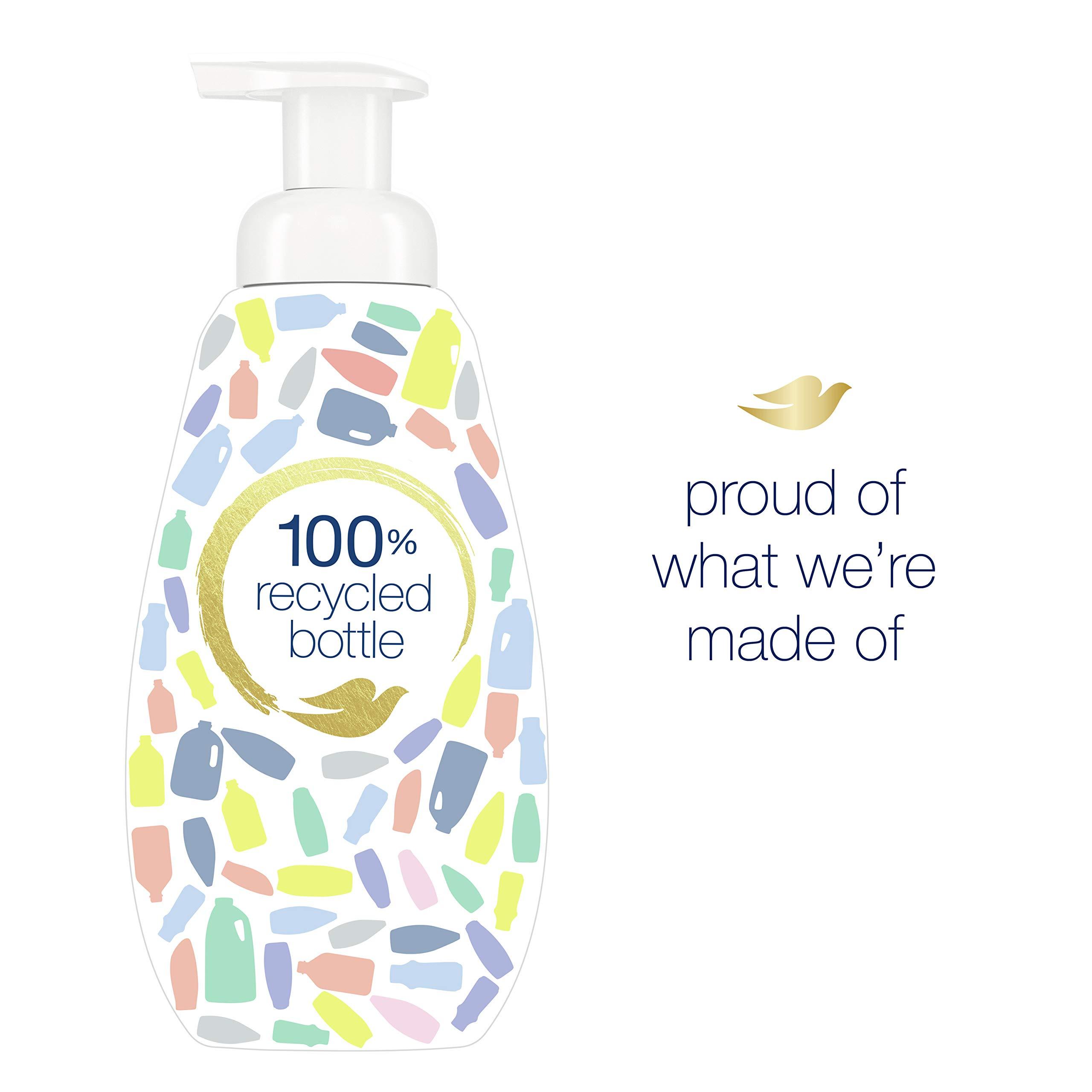 Dove Instant Foaming Body Wash 4 Count for Softer and Smoother Skin Sensitive Skin Effectively Washes Away Bacteria While Nourishing Your Skin 13.5 oz - Image 6