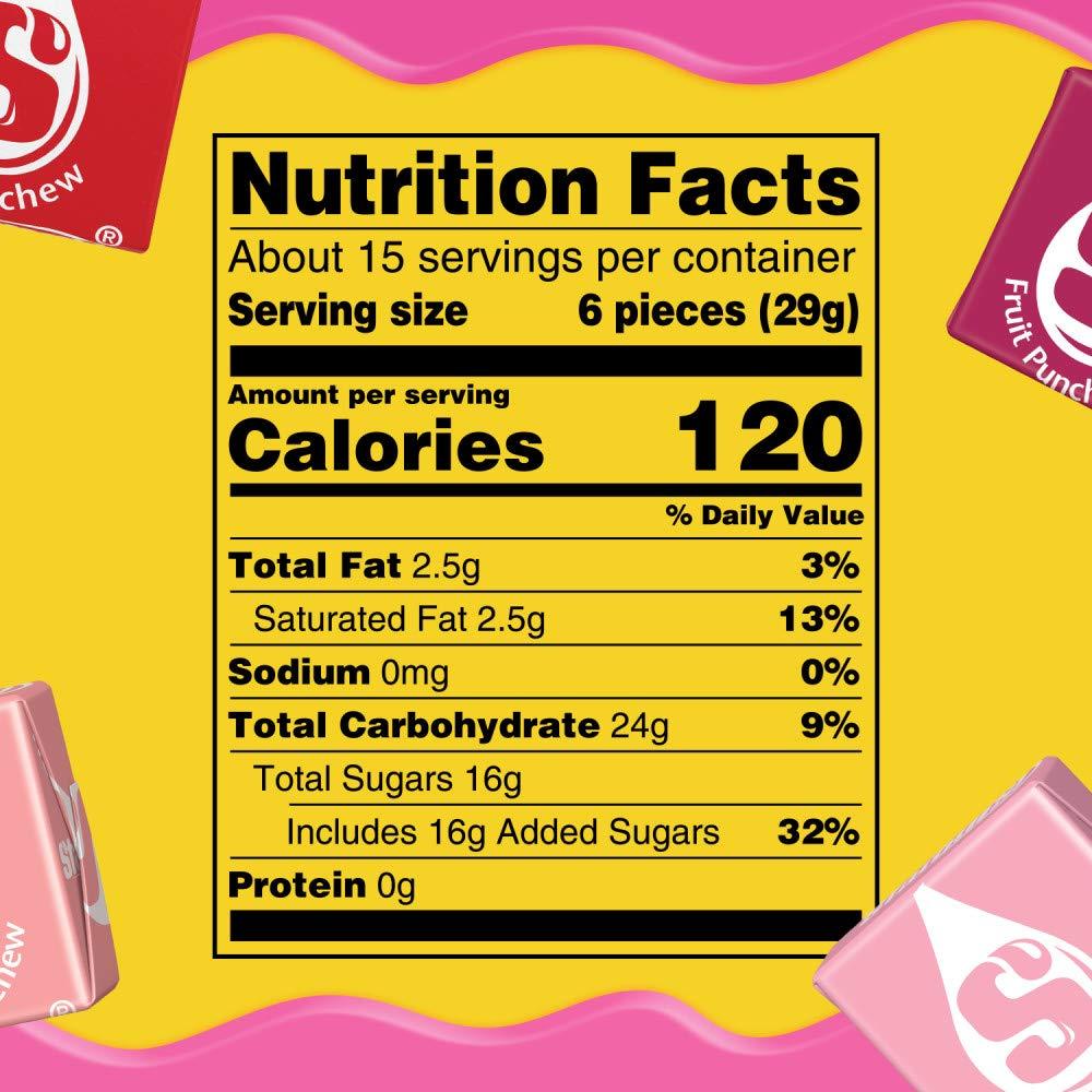 STARBURST FaveREDS Fruit Chews Chewy Candy, Sharing Size, 15.6 oz Bag - Image 2
