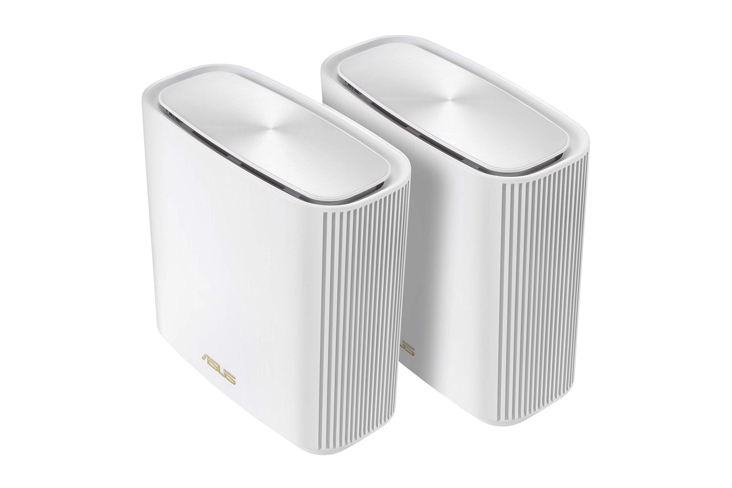ASUS ZenWiFi Whole-Home Tri-band Mesh WiFi 6E System (ET9 2PK), Coverage up to 5,500 sq.ft, 7800Mbps, new 6GHz band, AiMesh, Lifetime Free Internet Security, Parental Control, EasySetup, Instant Guard - Image 3