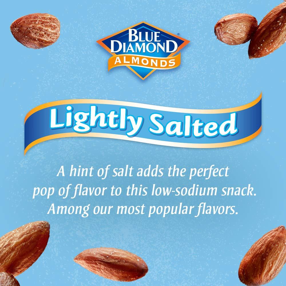 Blue Diamond Almonds Low Sodium Lightly Salted Snack Nuts, 40 Oz Resealable Bag (Pack of 1) - Image 4
