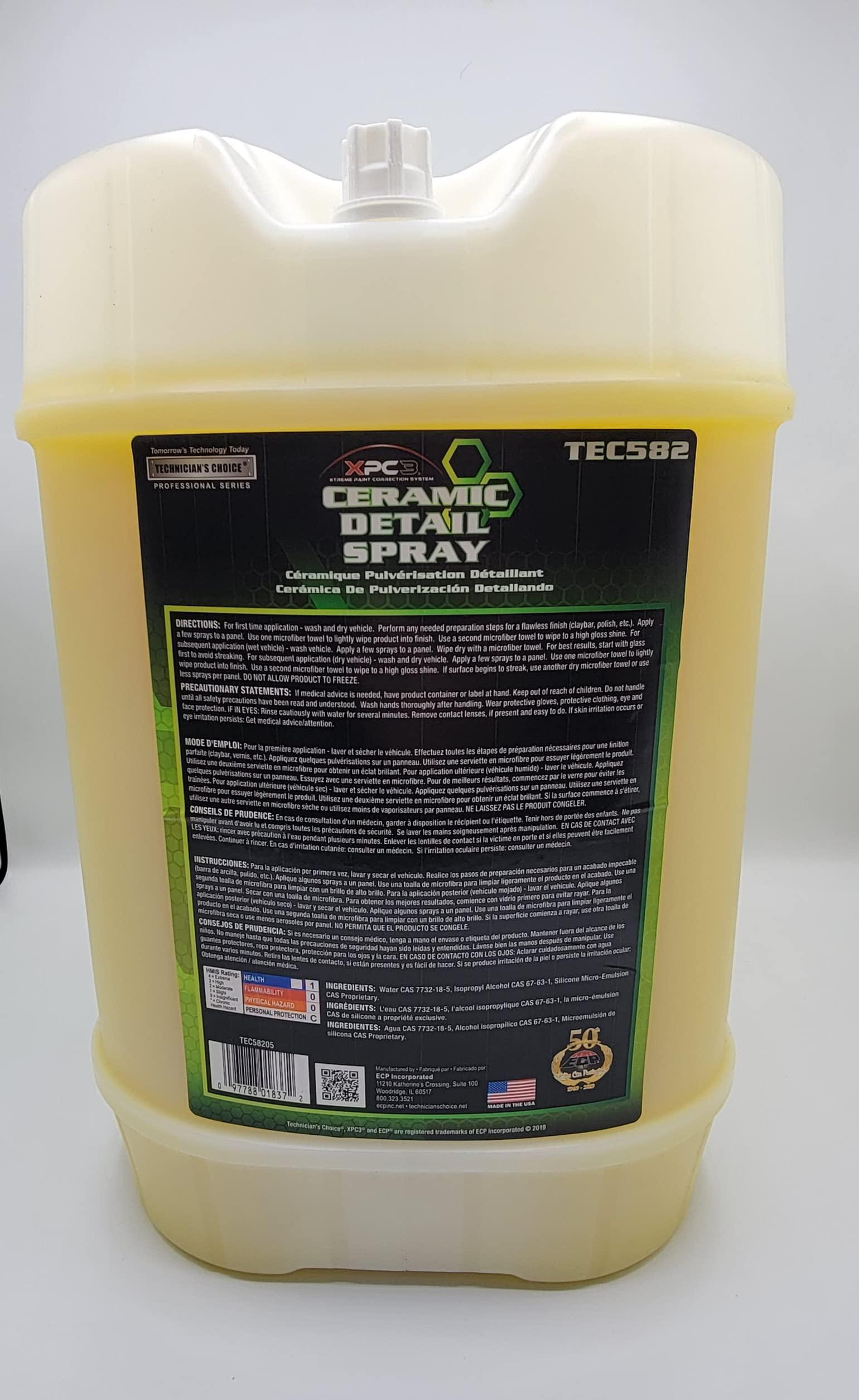 Technicians Choice TEC582 CERAMIC DETAIL SPRAY (5 Gallon) - Image 2