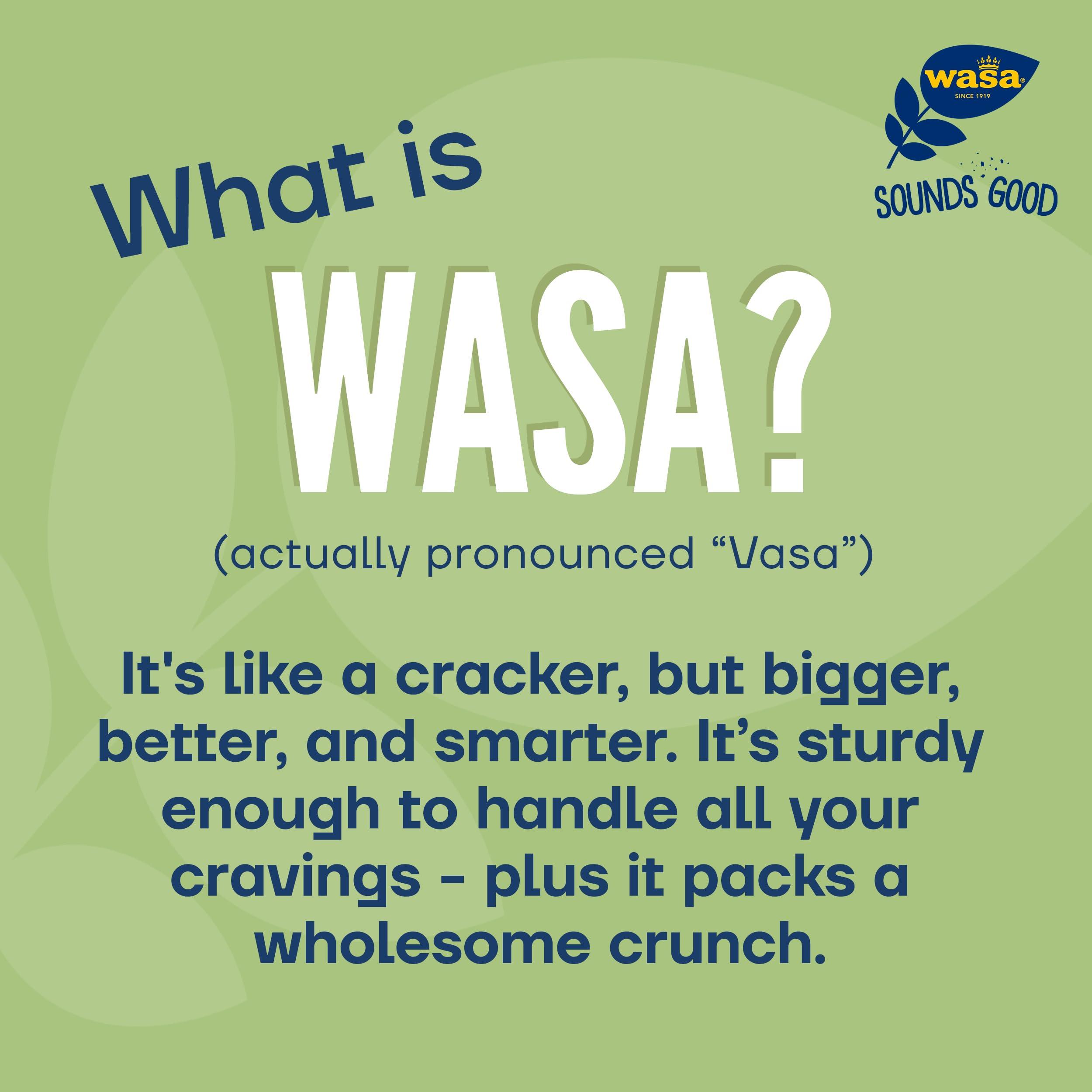 Wasa Crisp’n Light 7 Grains Crispbread, 4.9 oz (Pack of 4), Crackers, Non-GMO Ingredients, 7 Grain Blend, 20 Calories per Slice - Image 5