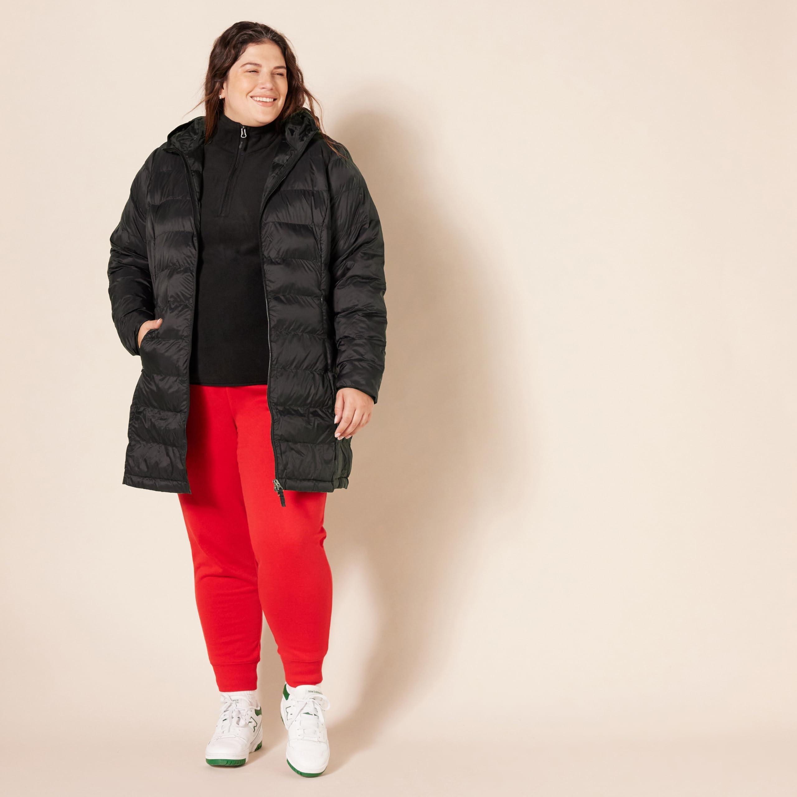 Amazon Essentials Women's Lightweight Water-Resistant Packable Hooded Puffer Coat (Available in Plus Size) - Image 6