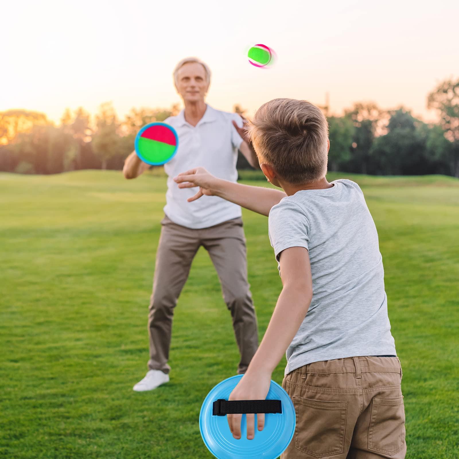 Ayeboovi Toss and Catch Ball Game Outdoor Toys for Kids Yard Games Beach Toys Outside Games for 3 4 5 6 7 8 9 10 Year Old Boys Girls (Upgraded) - Image 9