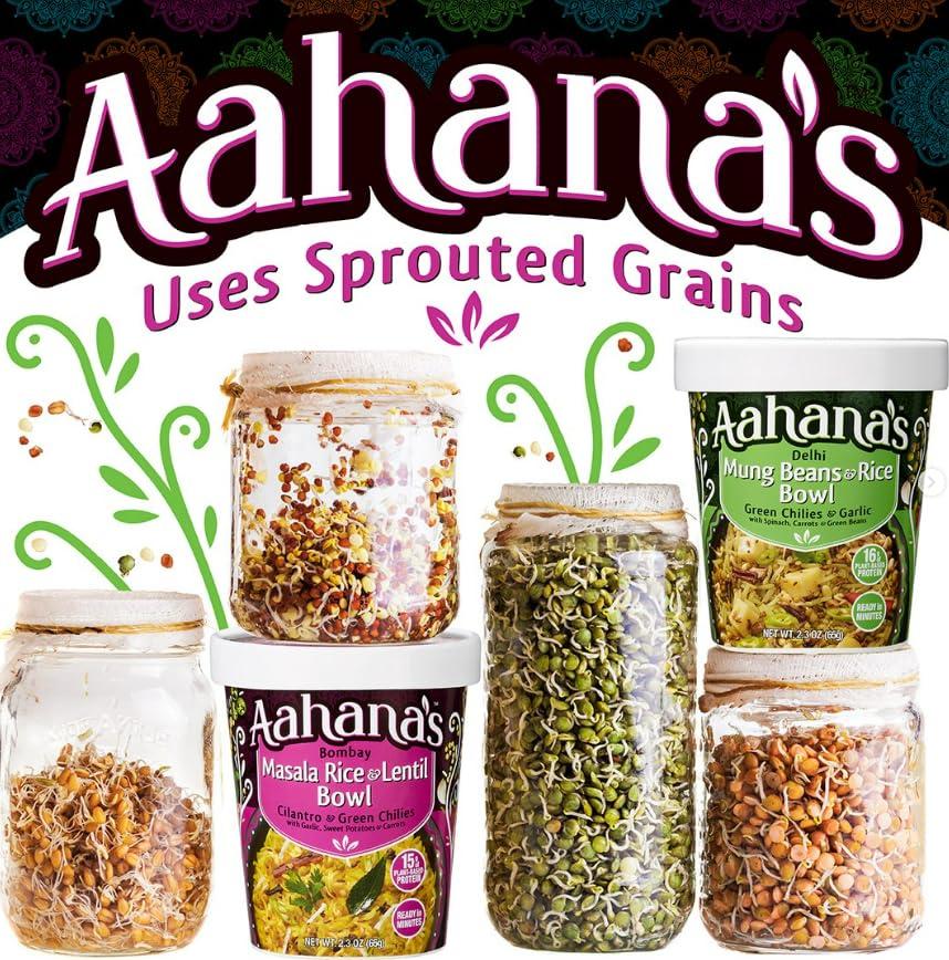 Aahana's Lentil Bowls - Lentiils Ready to Eat | Vegan, Gluten-Free, Plant-Based Food | High Protein - Ready Meals - No Refrigeration | Microwave or Just Add Water Meals - Kosher - Indian Food- 4 Pack - Image 8