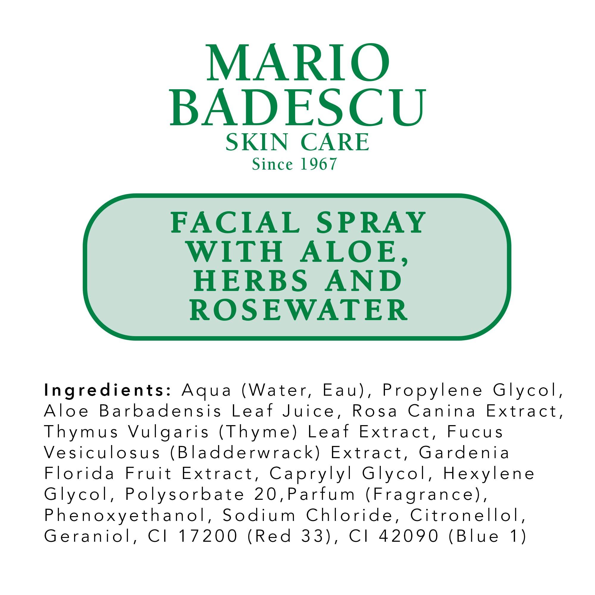 Mario Badescu Facial Spray with Aloe, Herbs and Rose Water for All Skin Types, Face Mist that Hydrates, Rejuvenates & Clarifies - Image 9
