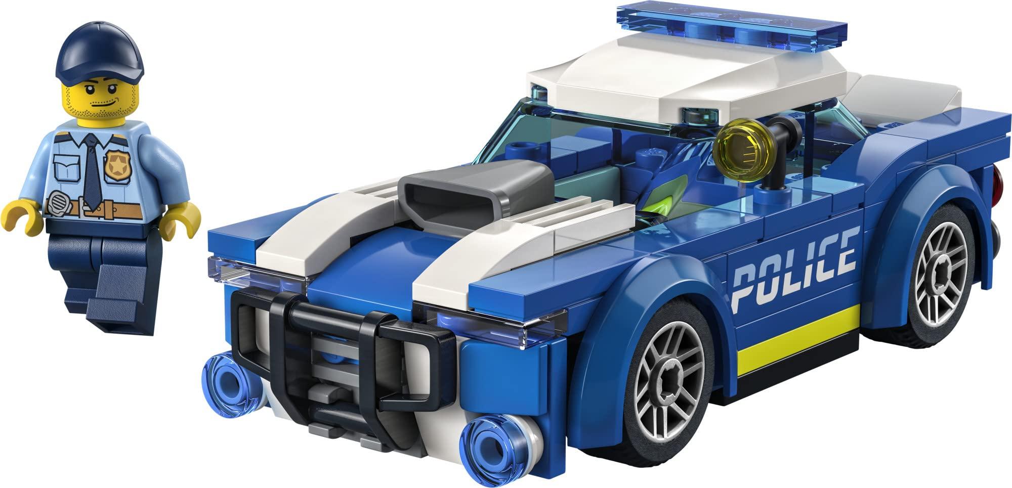 LEGO City Police Car Toy 60312 for Kids 5 Plus Years Old with Officer Minifigure, Small Gift Idea, Adventures Series, Car Chase Building Set - Image 5