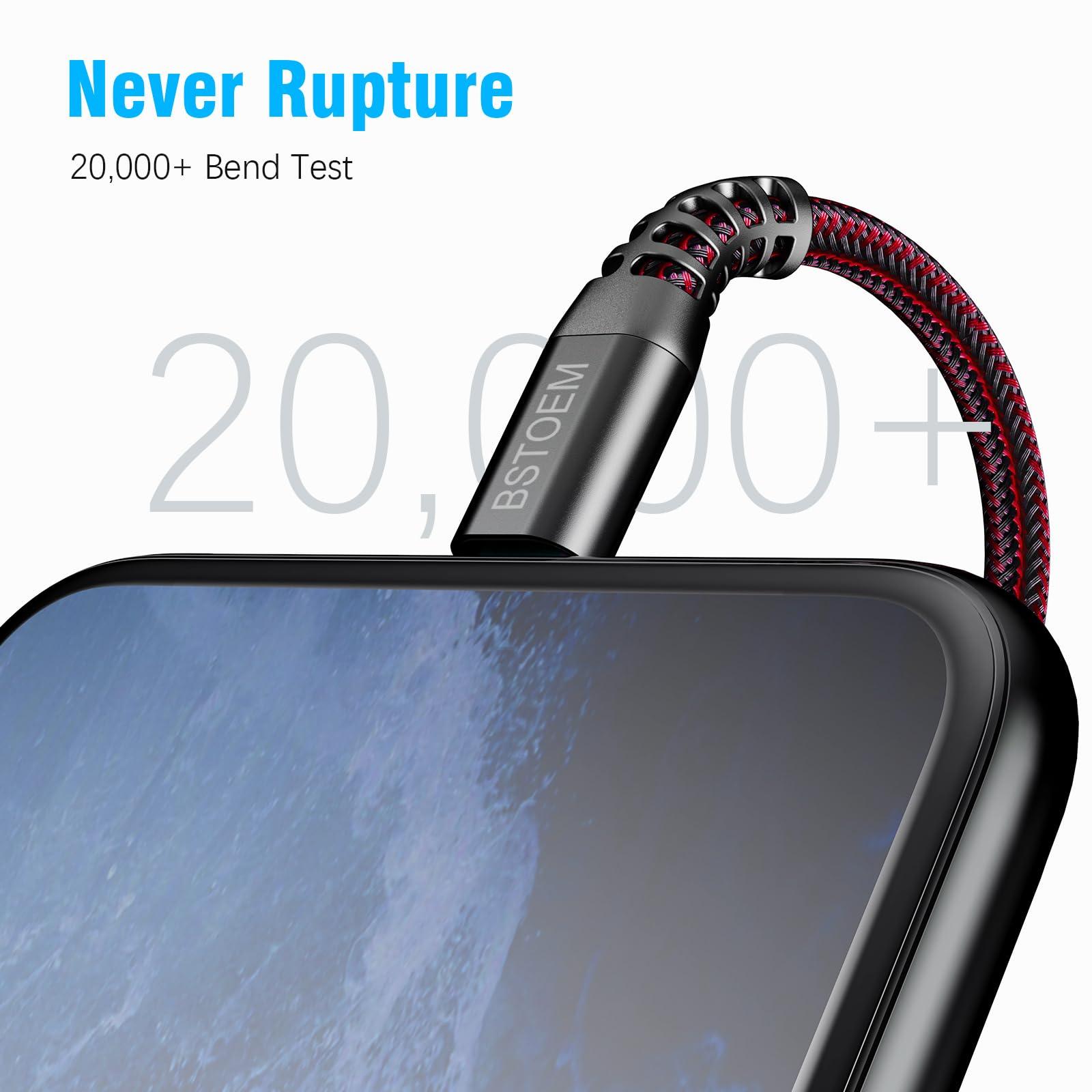 2Pack for iPhone Charger Cable 10 Ft,Long Lightning for Apple Charging Cord 10ft for iPhone 14/13/12/11 Pro/X/Xs Max/XR/8 Plus/7/6/5/SE,for IPad USB Charge Wire 10 Foot - Image 2