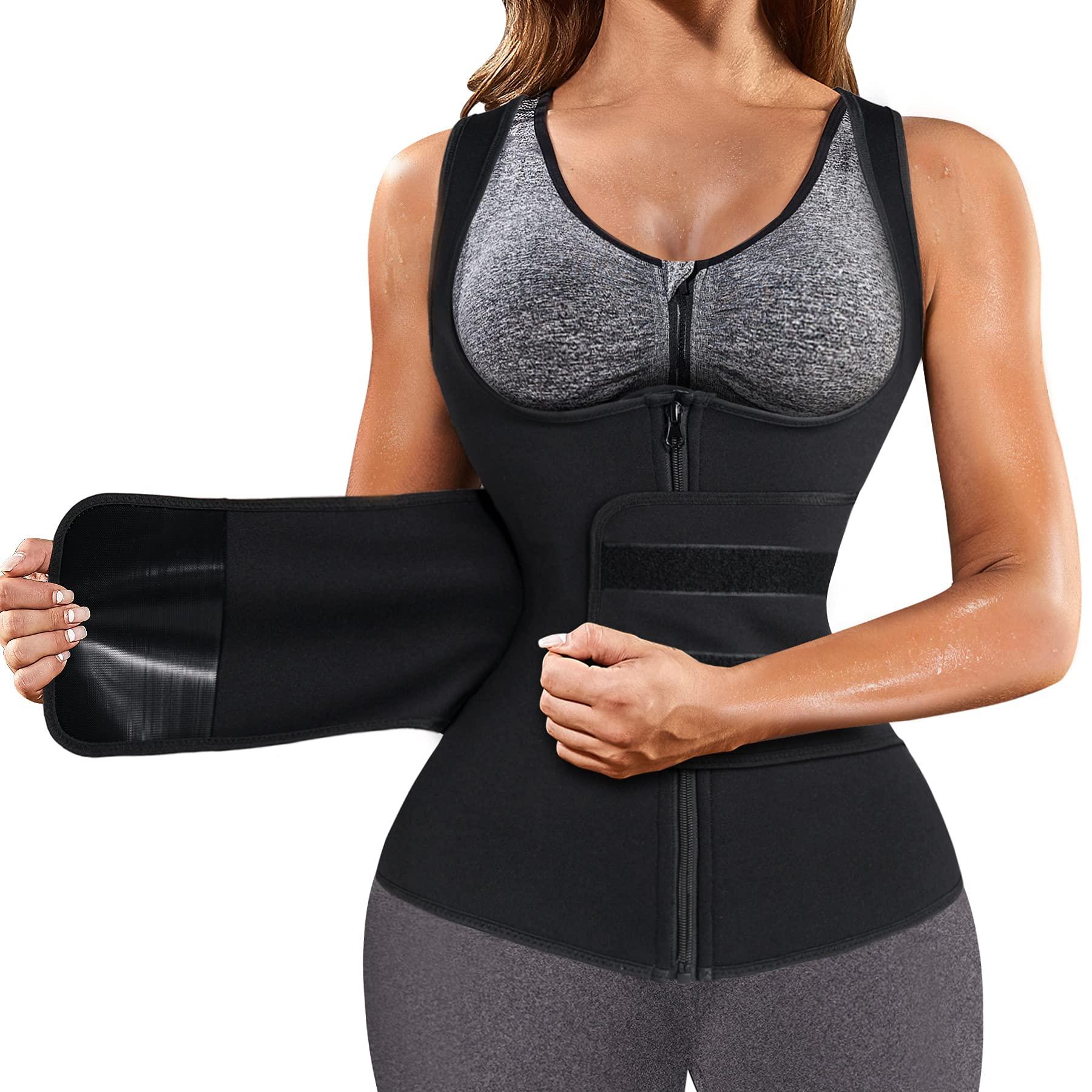 GAODI Womens' Waist Trainer Neoprene Sauna Suit Body Shaper